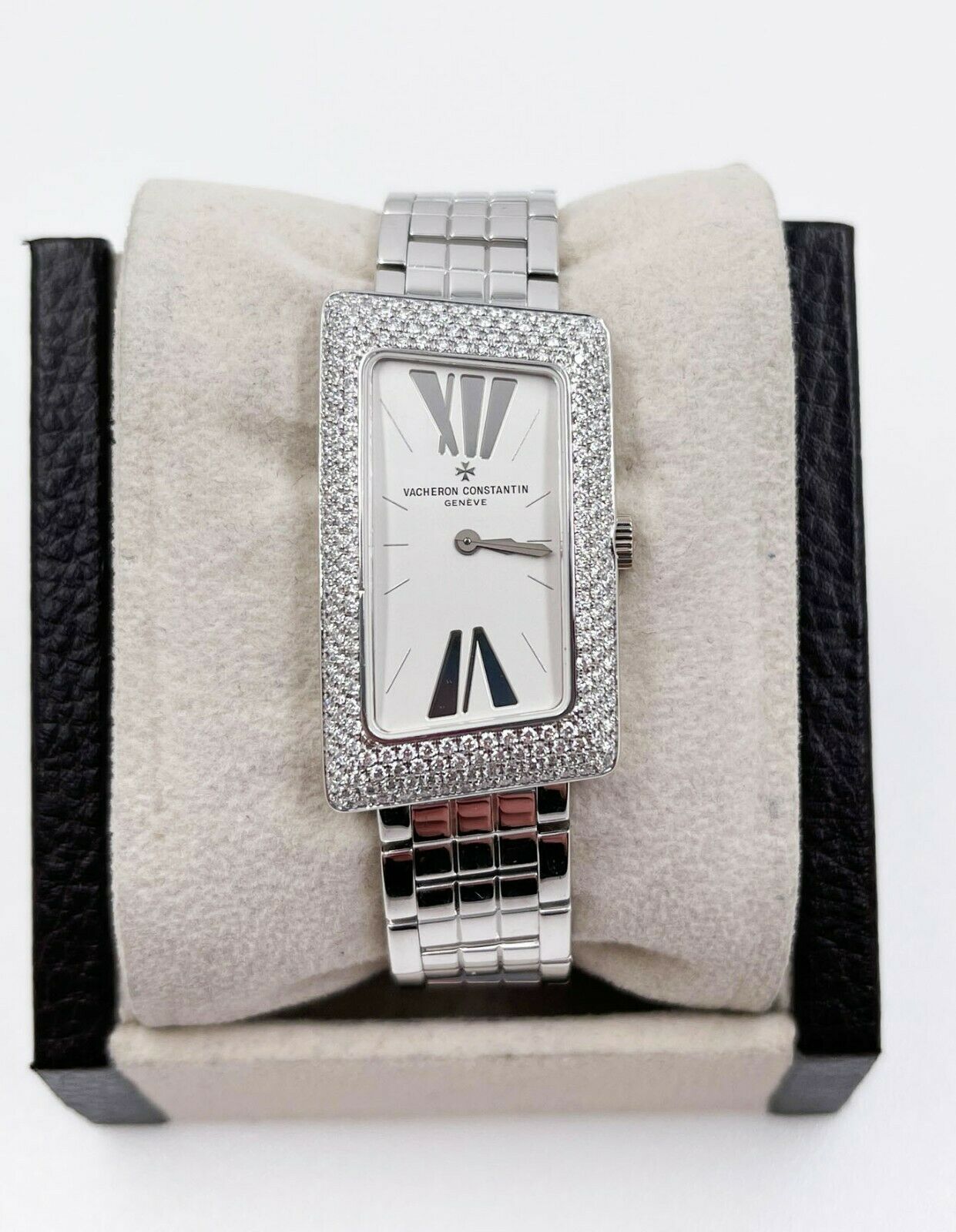 Vacheron Constantin Cambree Reference 25515/U01g-9233 Ladies 18K White Gold
