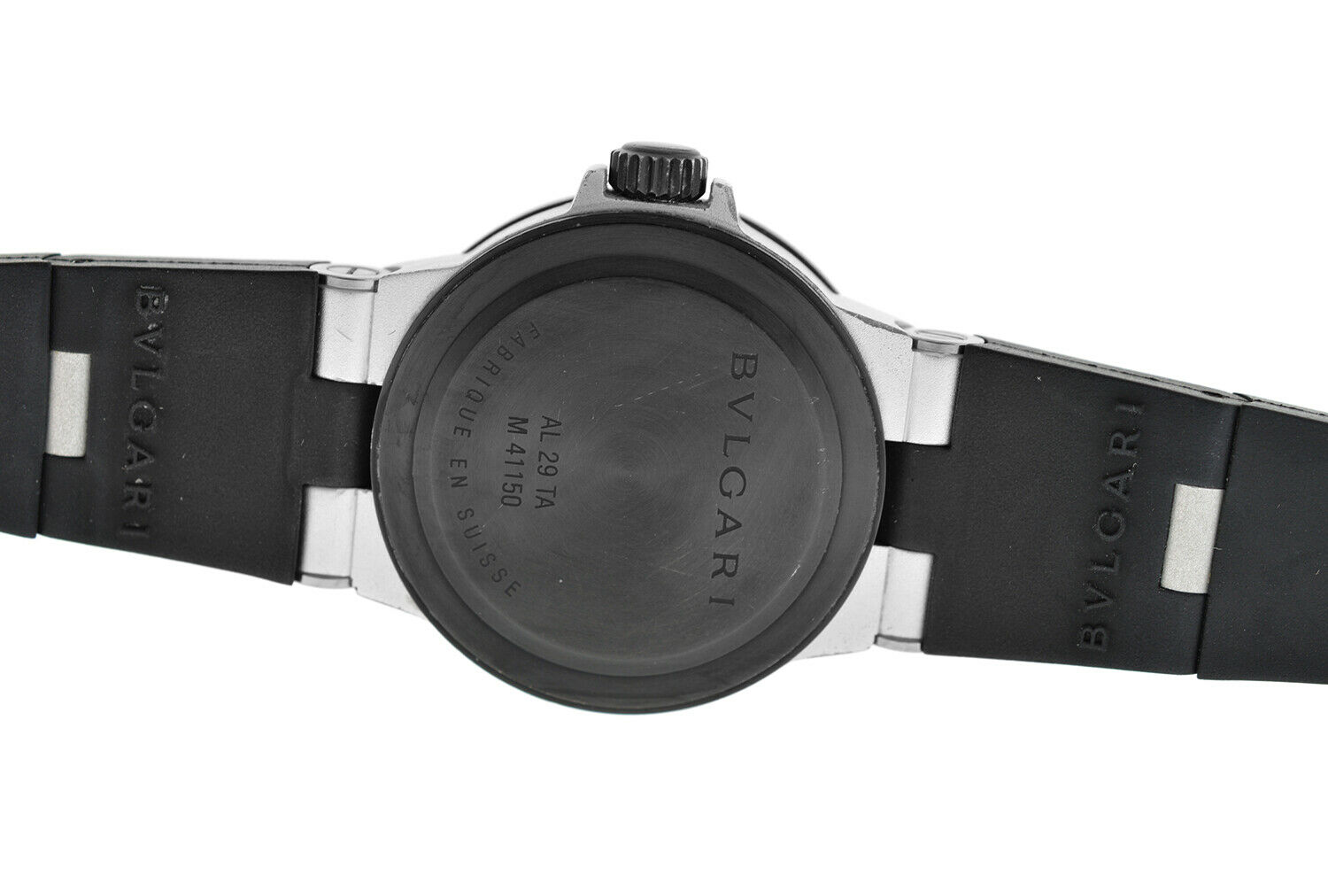 Bvlgari Bulgari Aluminum AL29TA Ladies Date Quartz 29MM Watch