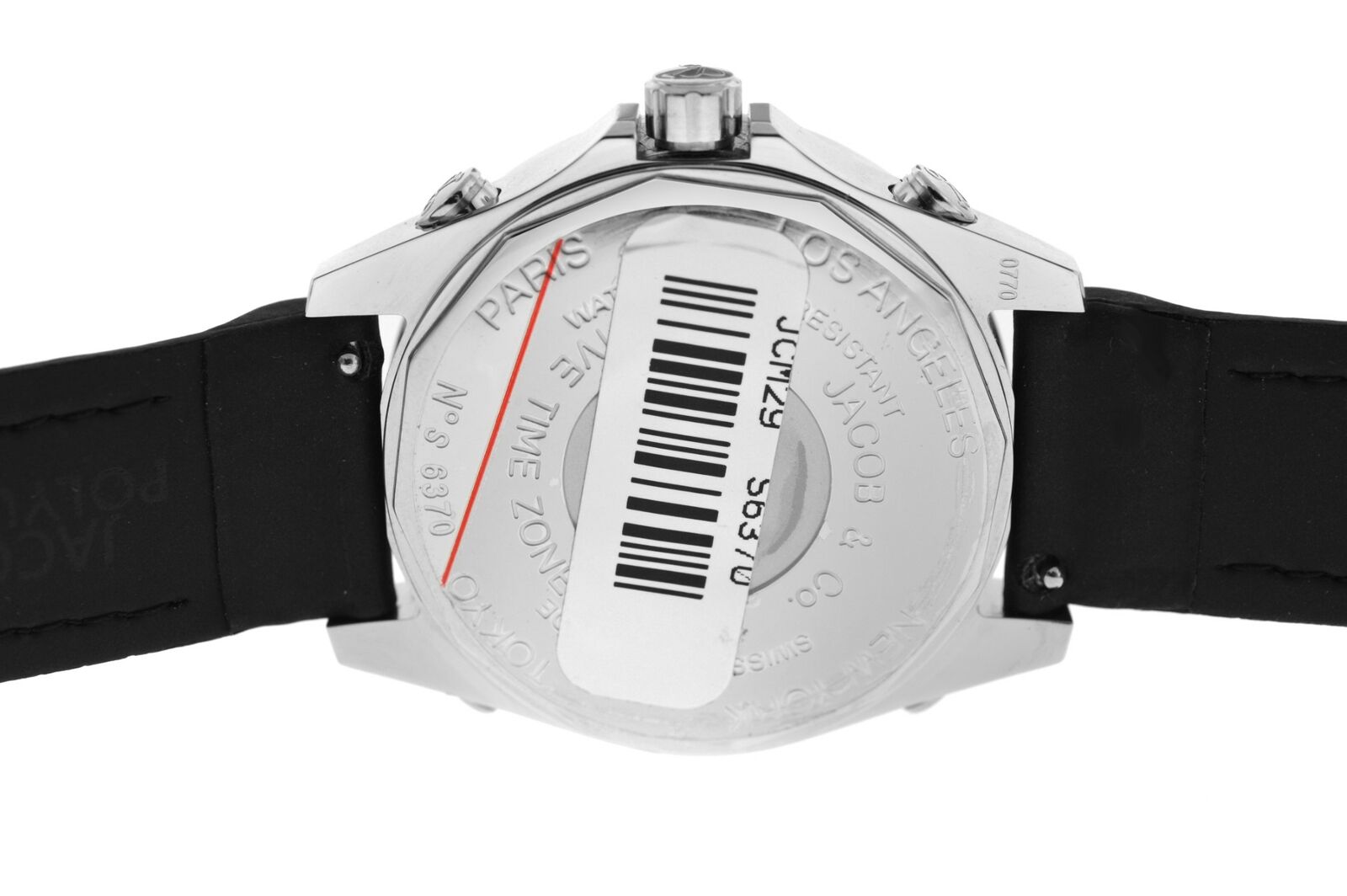 Jacob & Co. Five 5 Time Zone JCM-29 Stainless Steel 40MM Watch