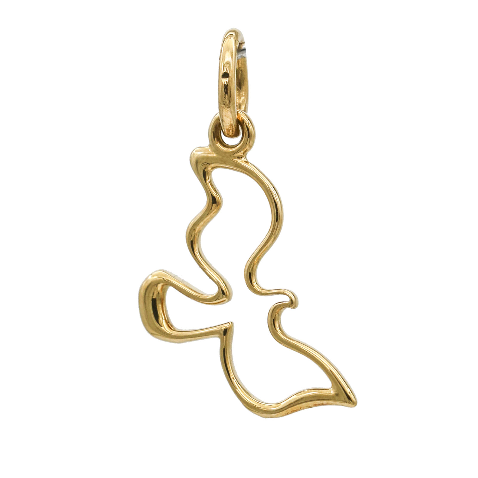 Tiffany  Co. Paloma Picasso Dove Charm in 18k Yellow Gold