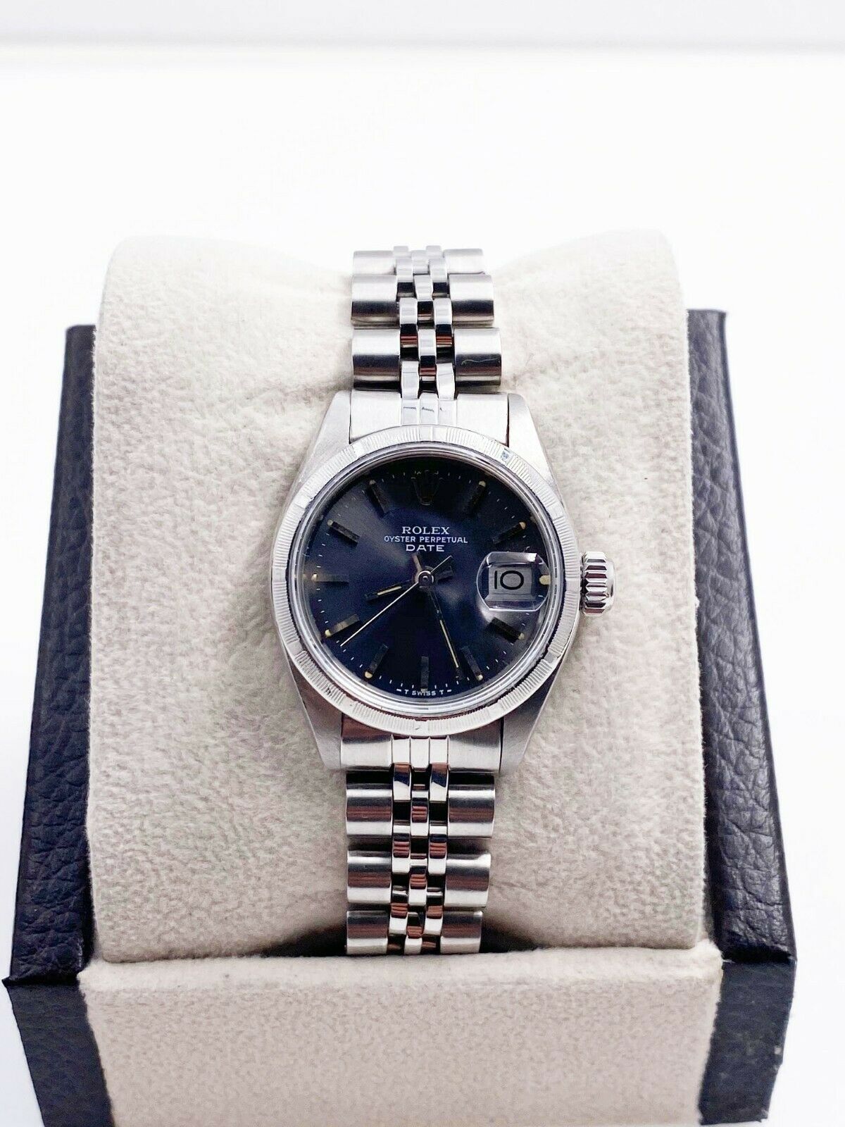 Rolex Ladies Date 6919 Gray Dial Stainless Steel 