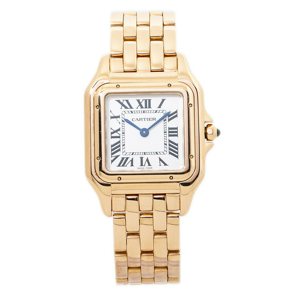 Cartier Panthere WGPN0007 4019 18K Rose Gold Ladies Quartz Midsize Watch 27mm