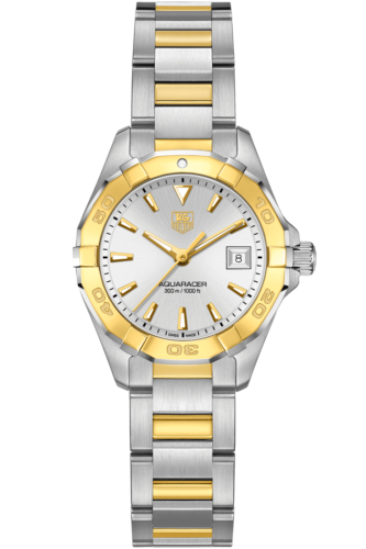 Tag Heuer Aquaracer WAY1455.BD0922 Ladies Gold Stainless Steel Quartz 27MM Watch