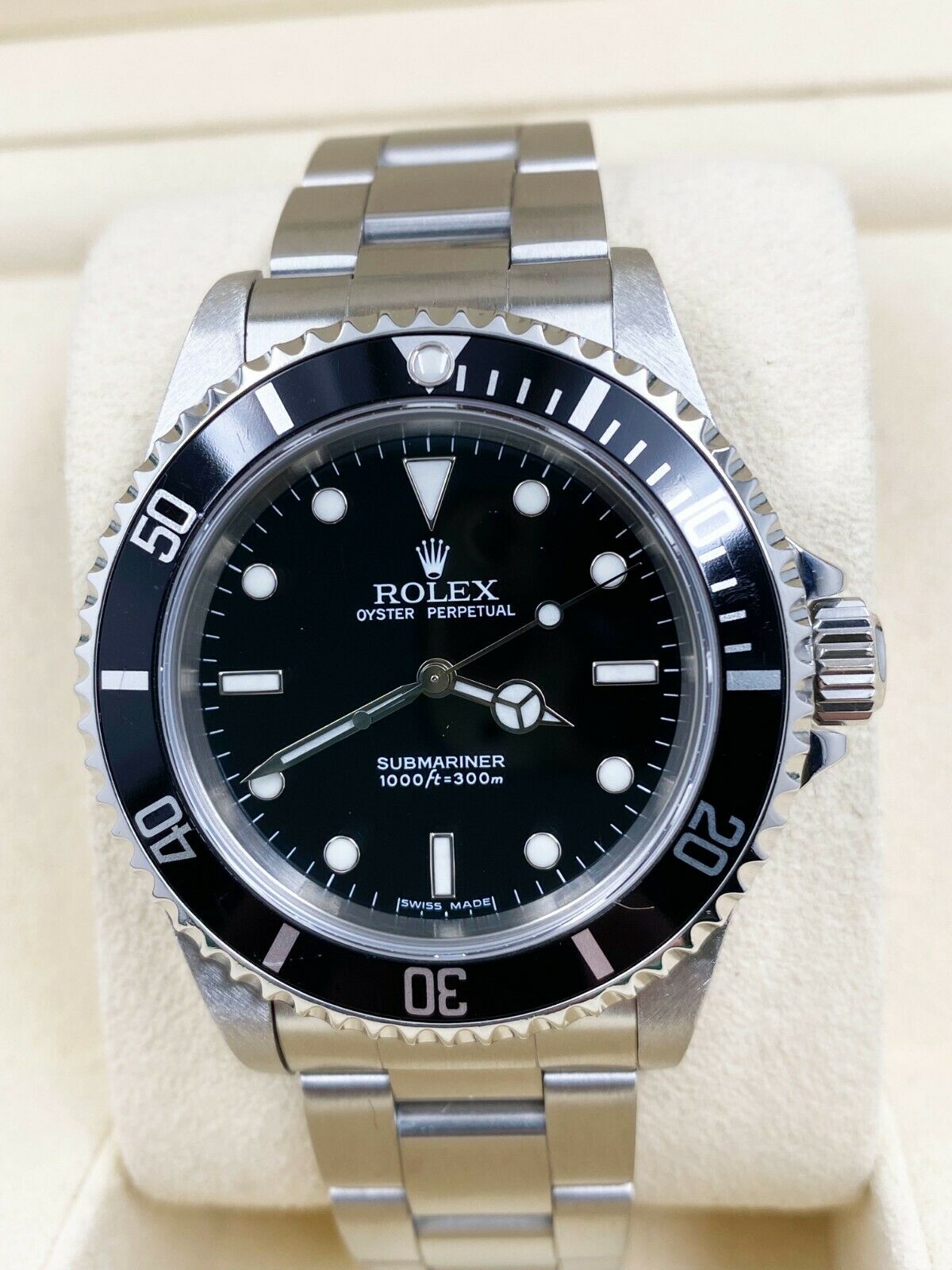 Rolex Submariner 14060 Black Dial 2 Line Stainless Steel 2005