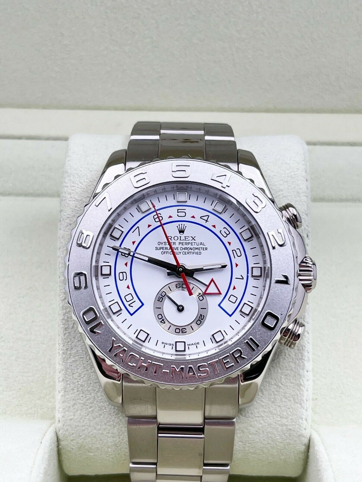 Rolex  Yacht Master II Platinum and 18K White Gold 44mm
