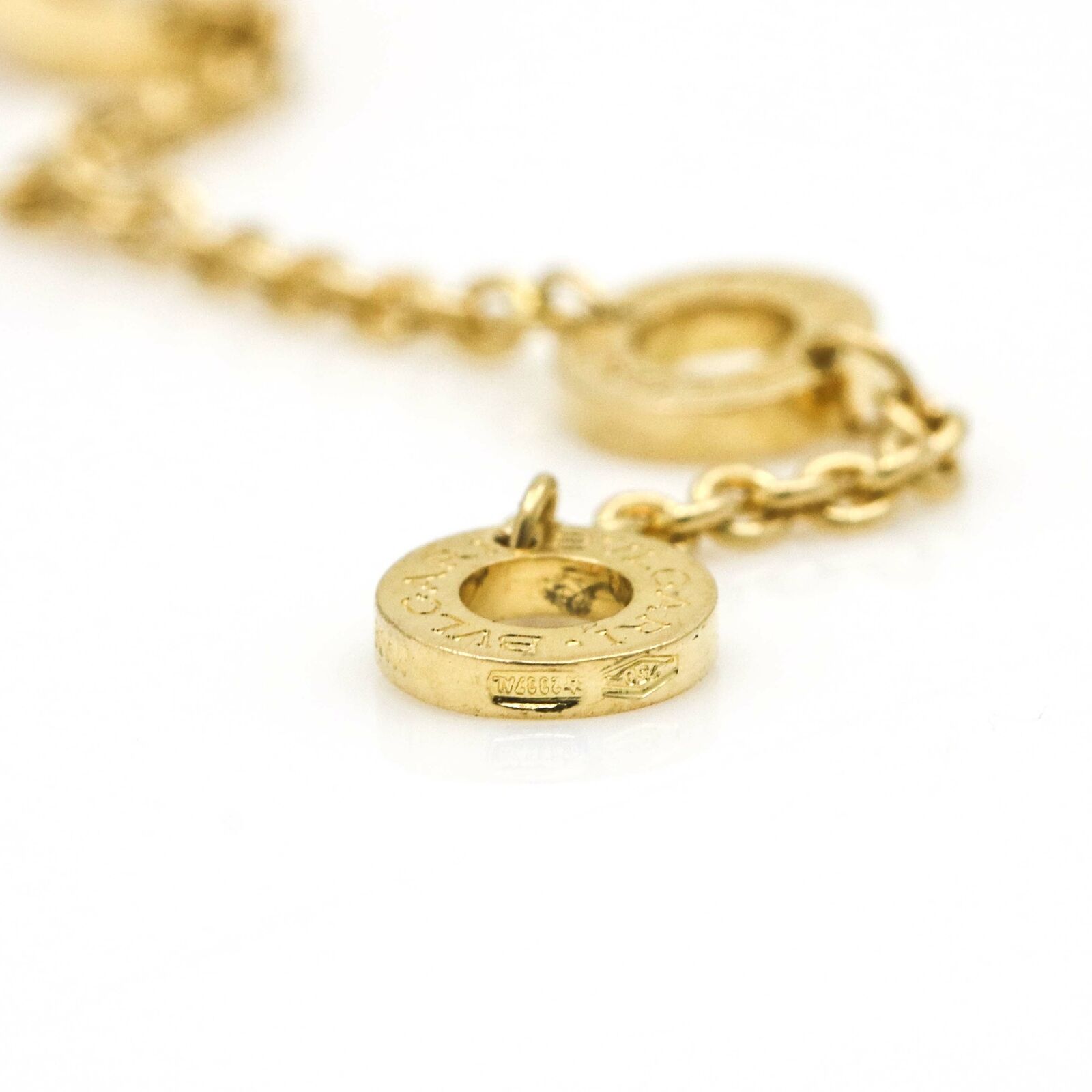 Bvlgari Women's B.Zero1 Bracelet In 18k Gold With Tricolor Charms