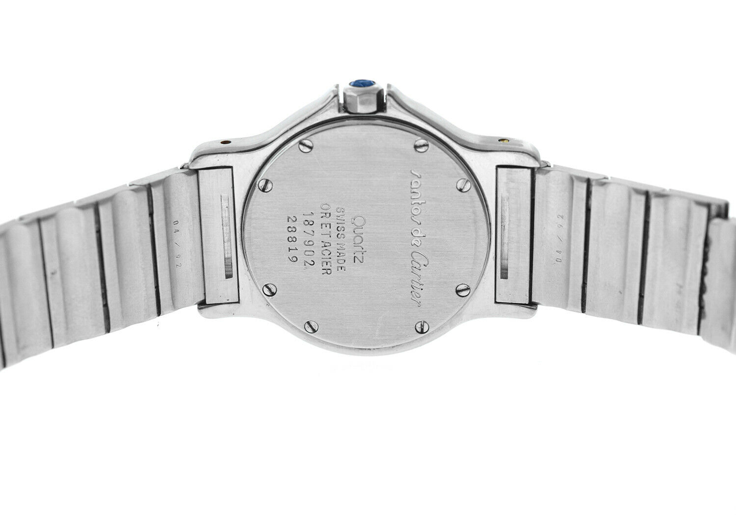 Ladies' Cartier Santos Octagon 187902 Steel 18K Yellow Gold 30MM