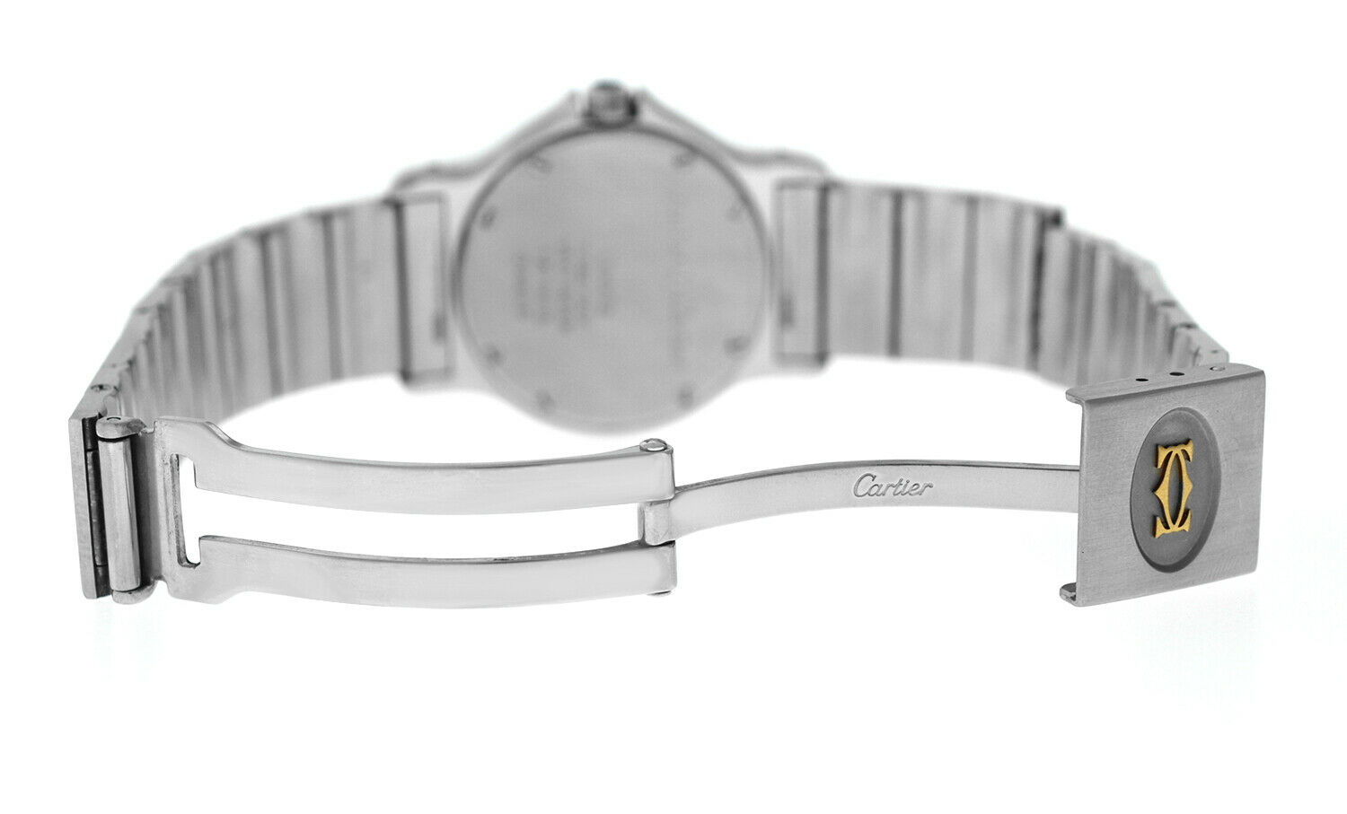 Ladies' Cartier Santos Octagon 187902 Steel 18K Yellow Gold 30MM