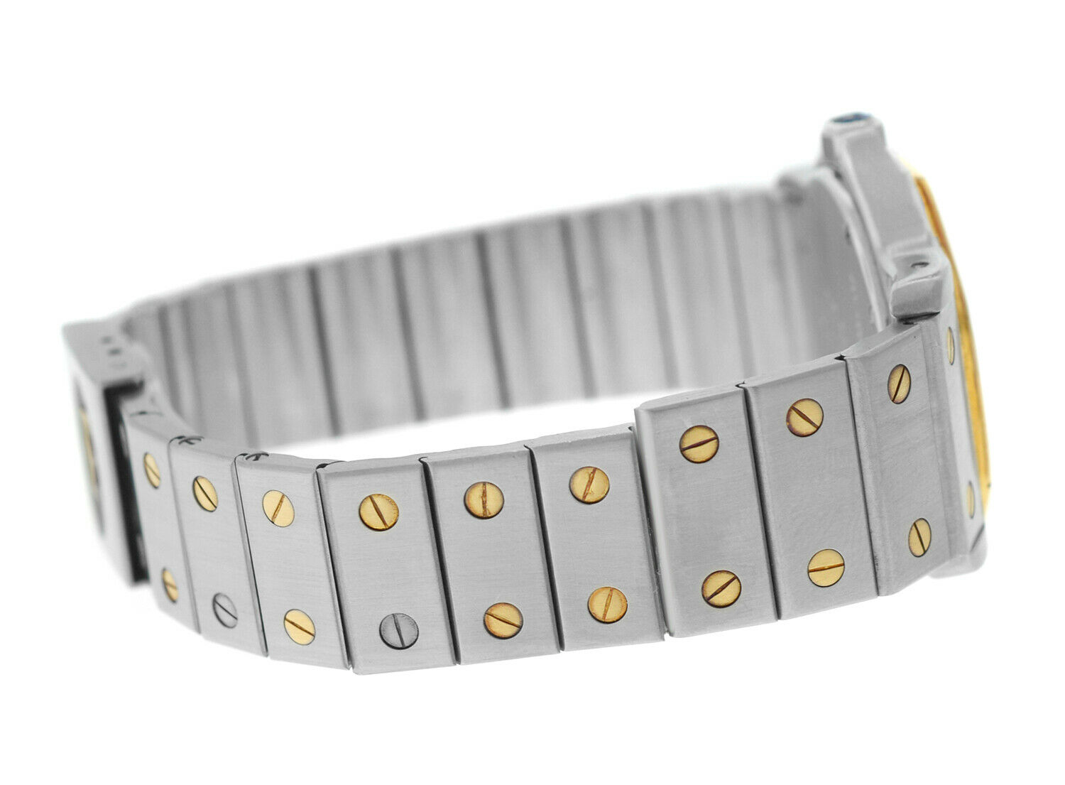 Ladies' Cartier Santos Octagon 187902 Steel 18K Yellow Gold 30MM