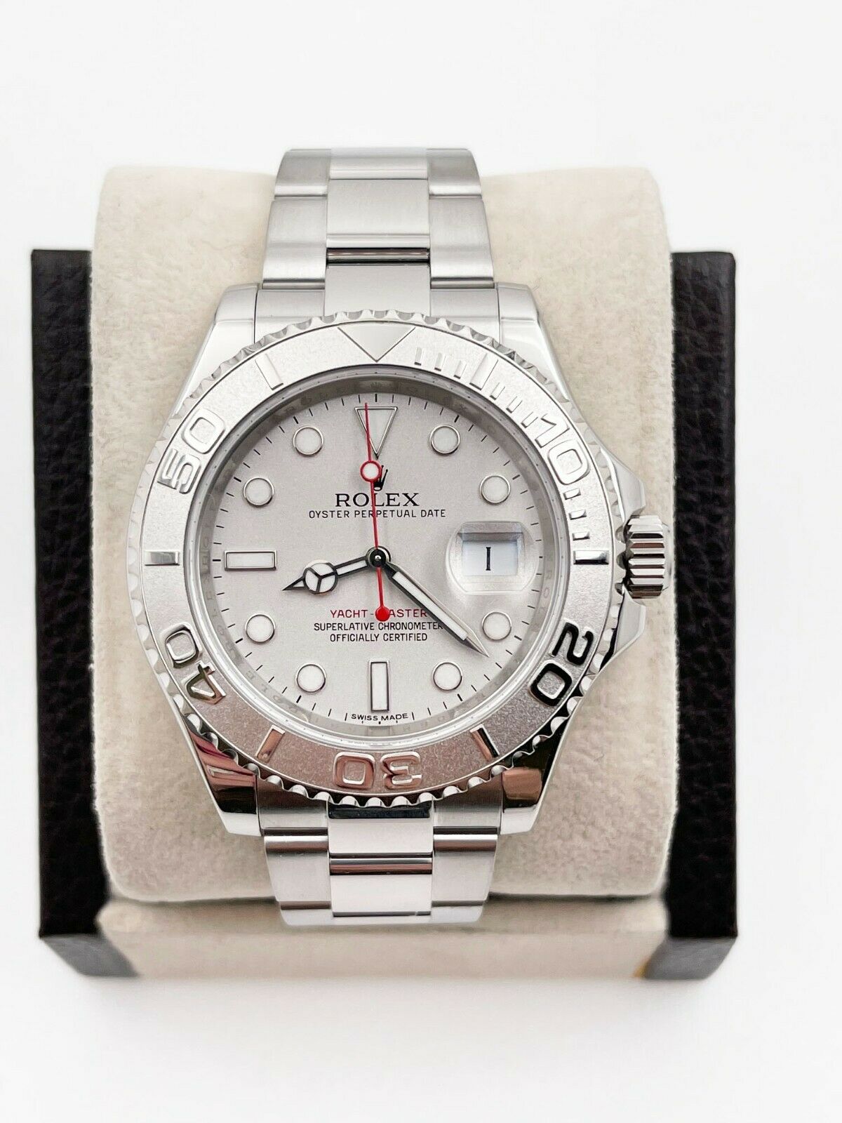 Rolex Yacht Master 116622 Platinum Stainless Steel Box Paper 2013