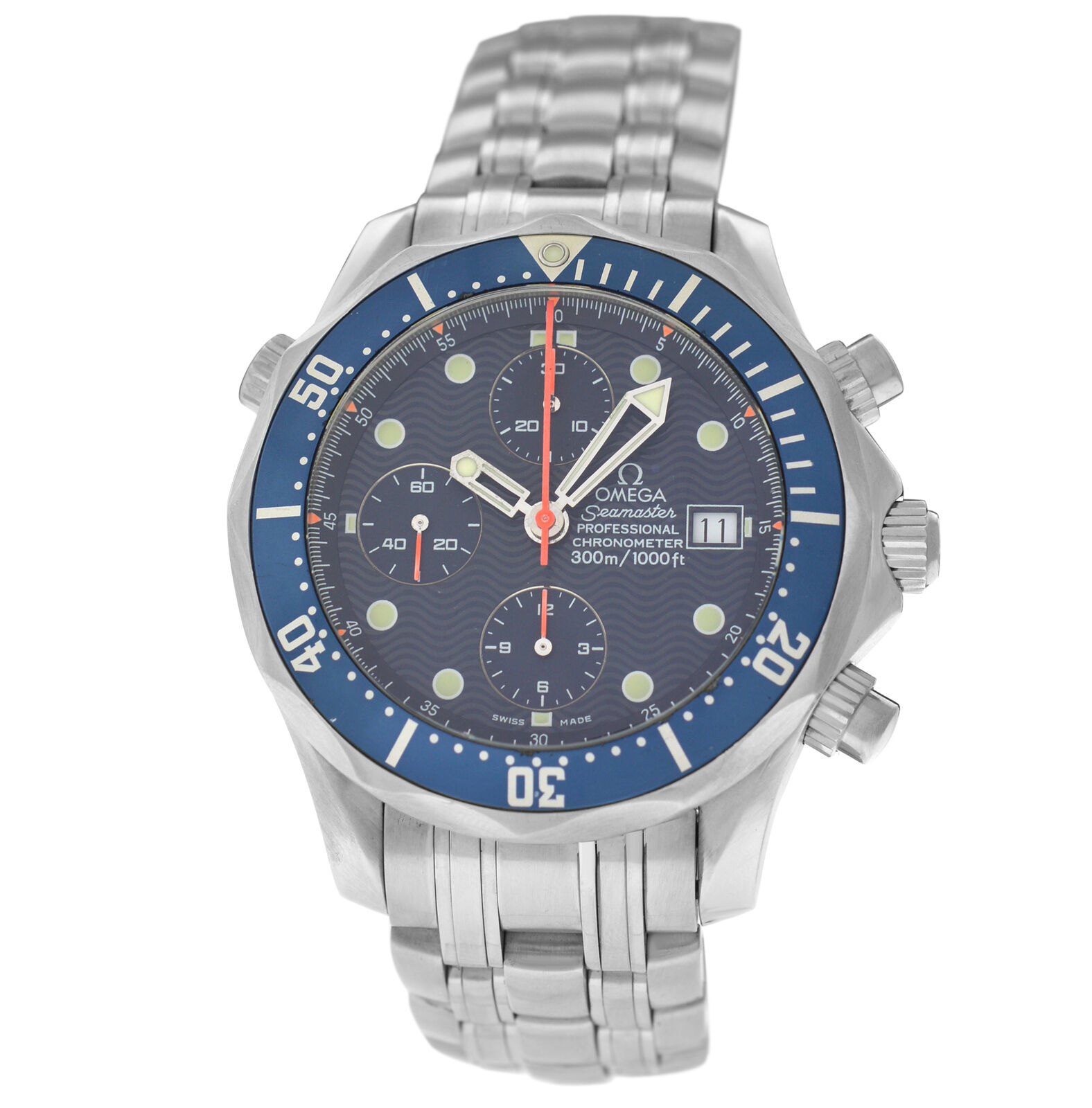Omega Seamaster Chronometer Bond  Men's Chronograph Automatic 42MM Watch
