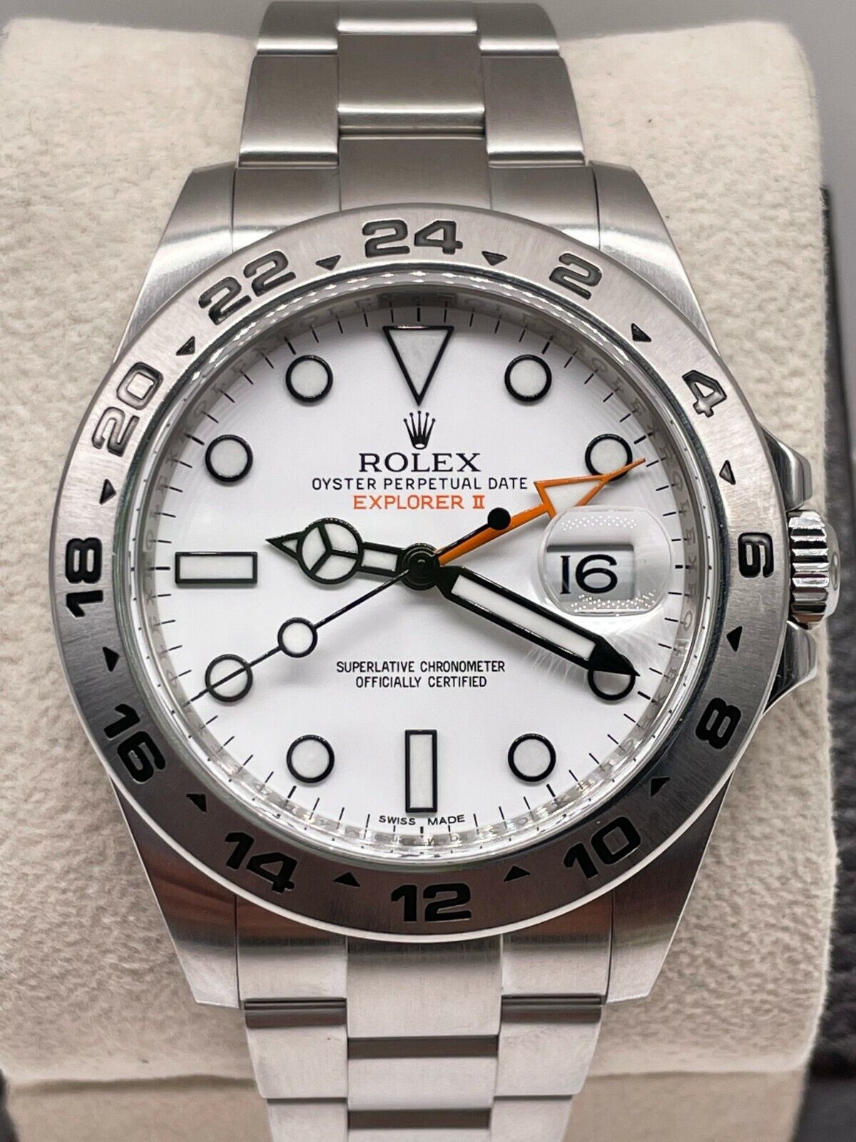 Rolex Explorer II White Dial 216570 Stainless Steel