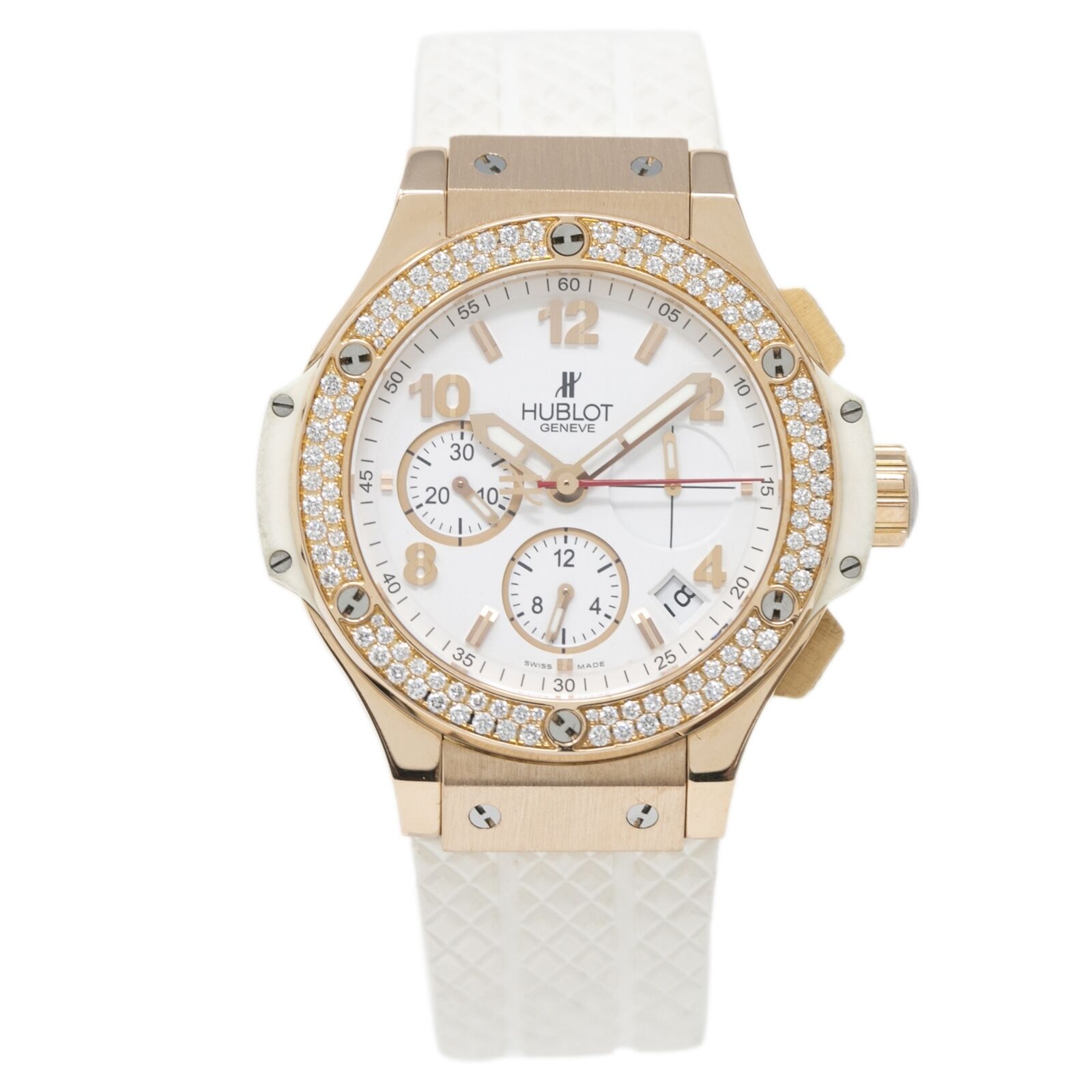 Hublot Big Bang  18k   Watch Factory Diamond Bezel 41mm