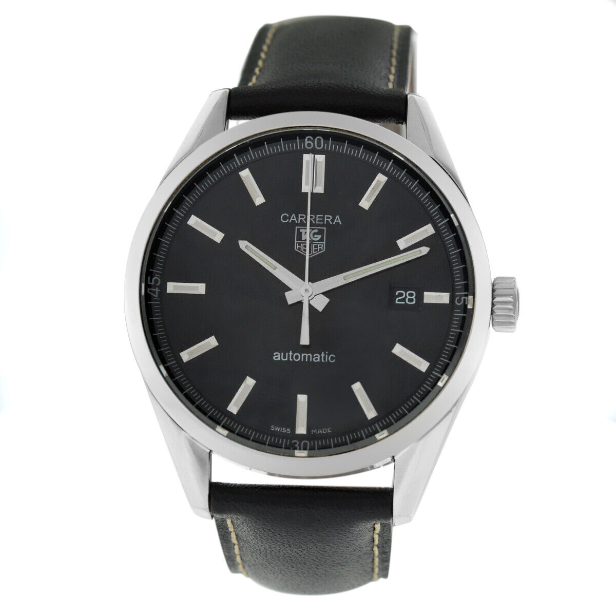 Tag Heuer Carrera  Men's Date Automatic Calibre 5 Steel 38MM Watch