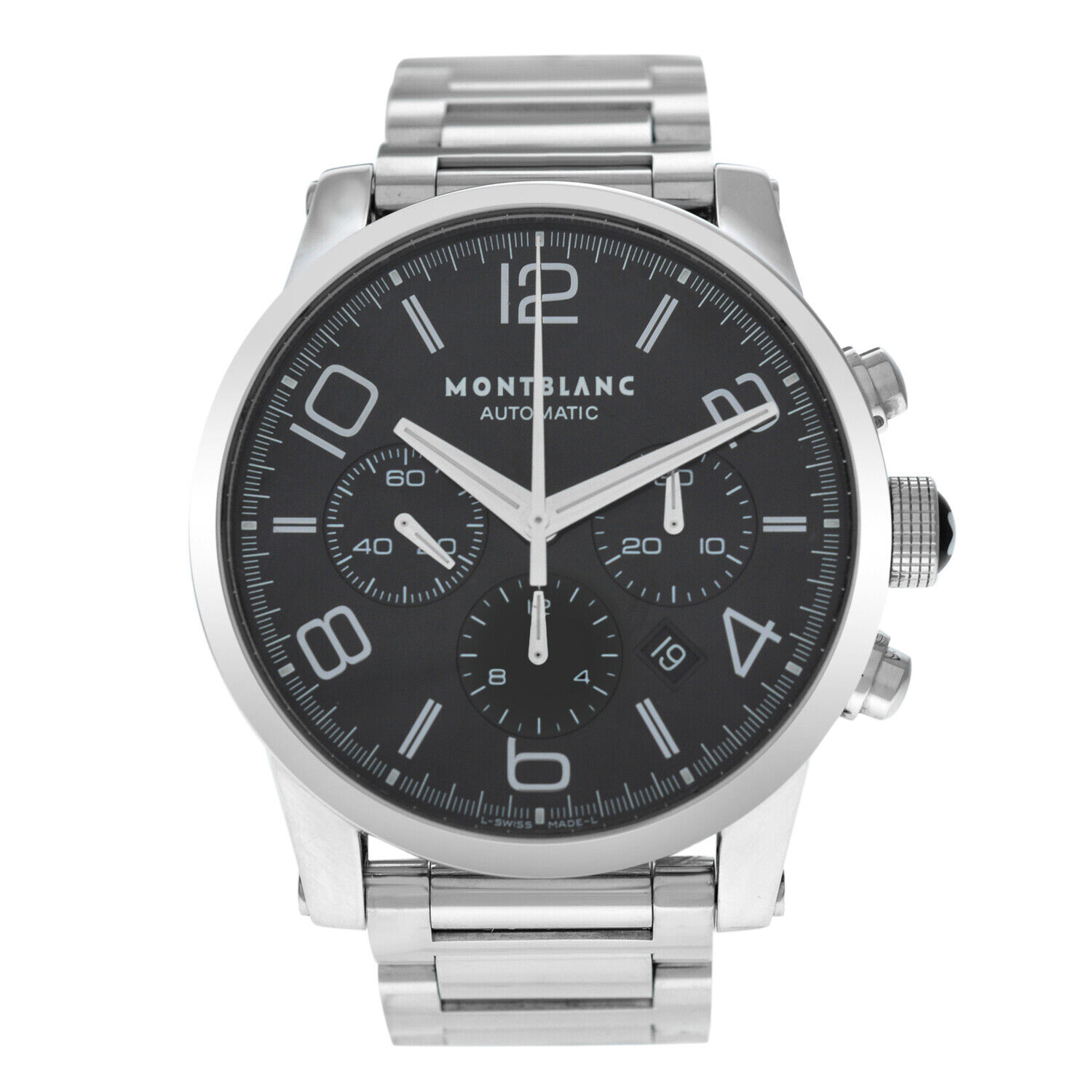 Montblanc Timewalker  Chronograph Date Automatic 43MM Steel Watch