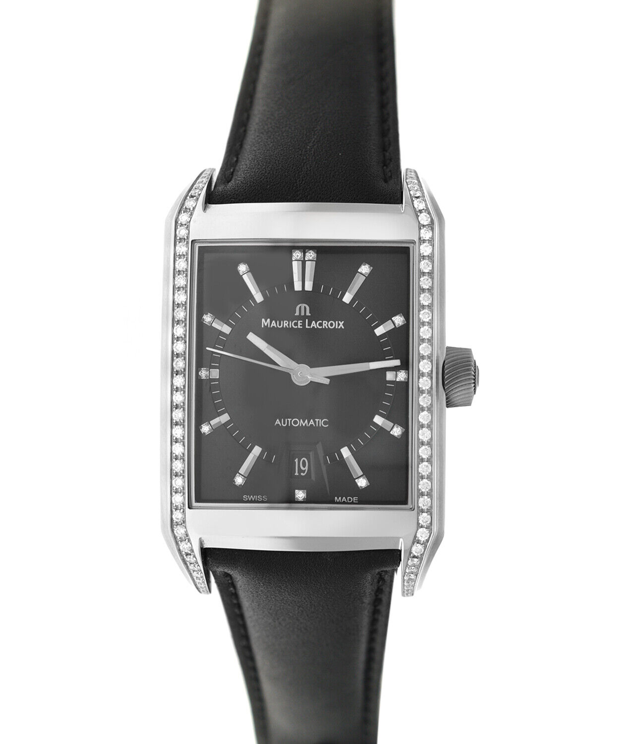 Maurice Lacroix  Pontos Rectangulaire 37MM Diamond Automatic