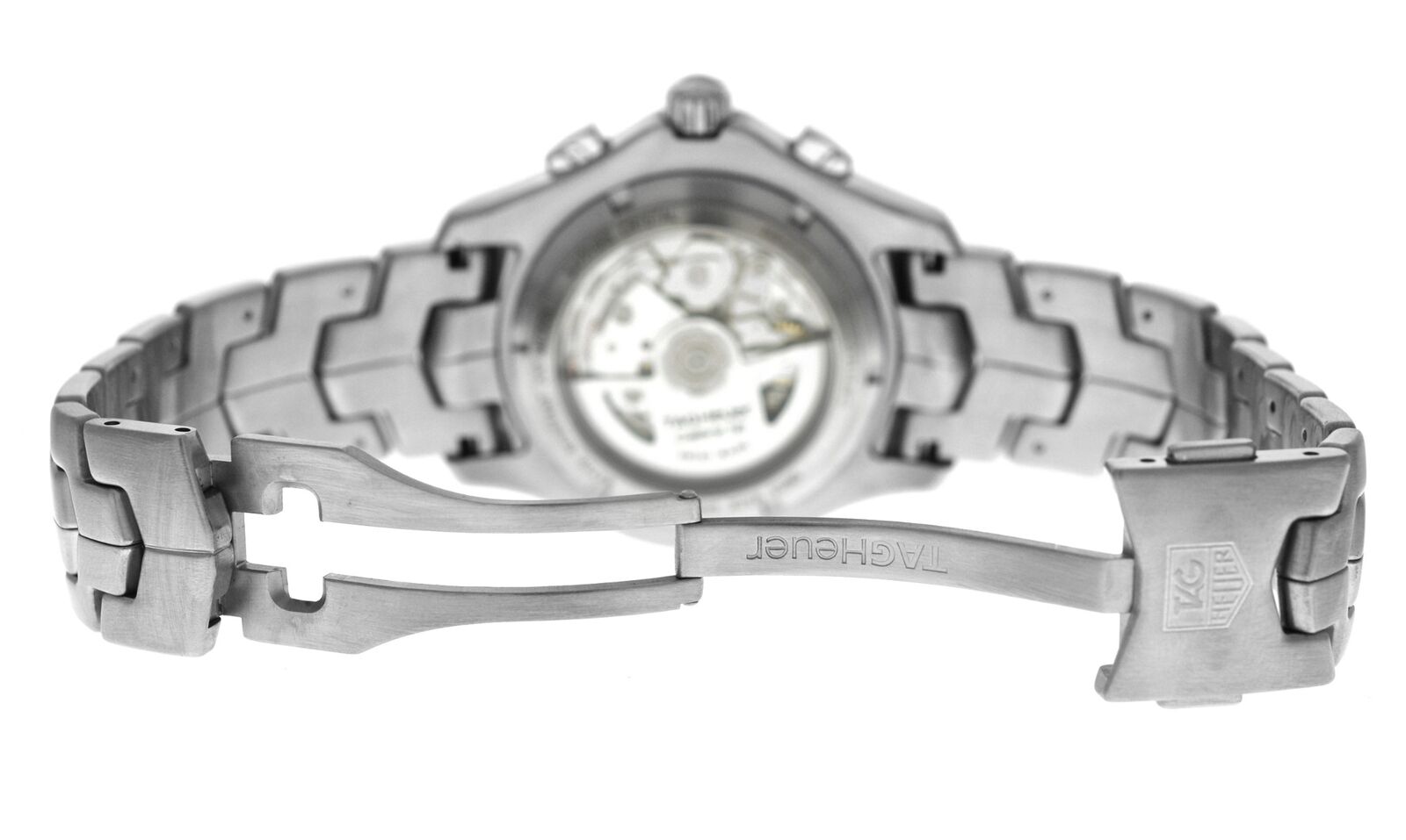 Tag Heuer Link CJF2114-0 Chronograph Steel Date Automatic Men's 42MM