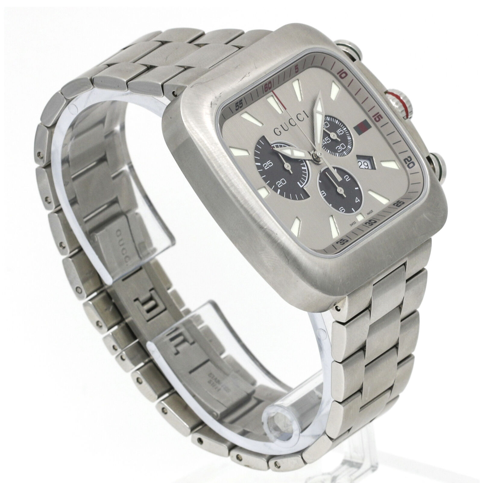 Men's Gucci Coupe Quartz XL Chronograph TV Case Watch | Gucci