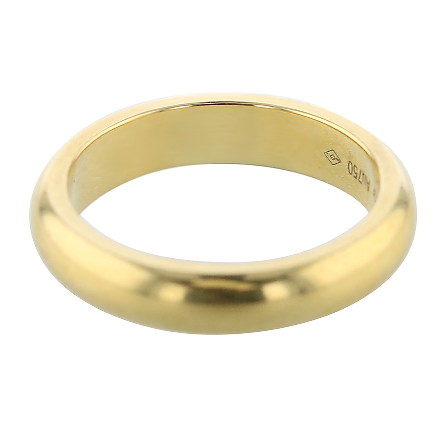 Cartier 18K Yellow Gold Wedding Band Ring w/Box
