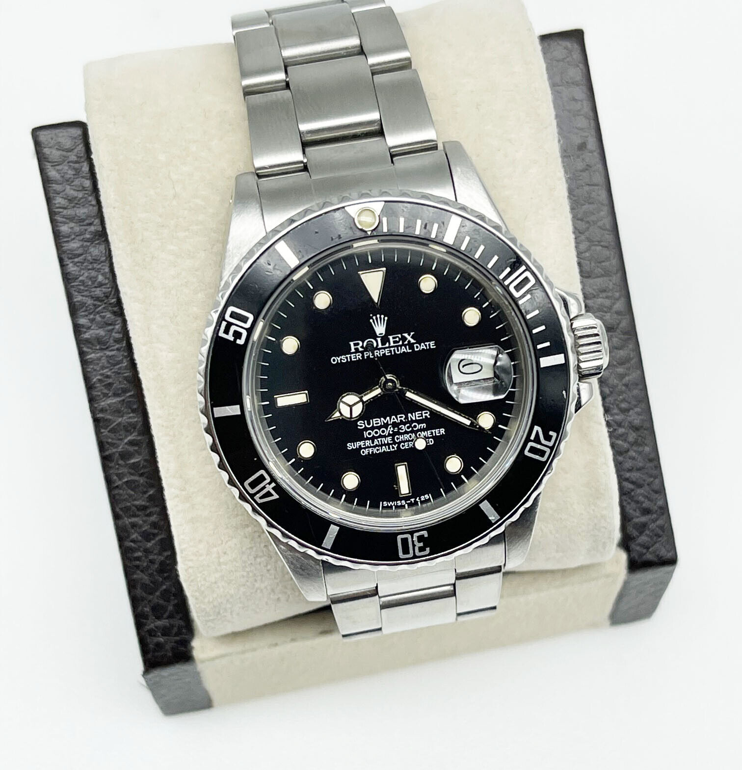 Rolex Submariner 16800 Black Dial Stainless Steel