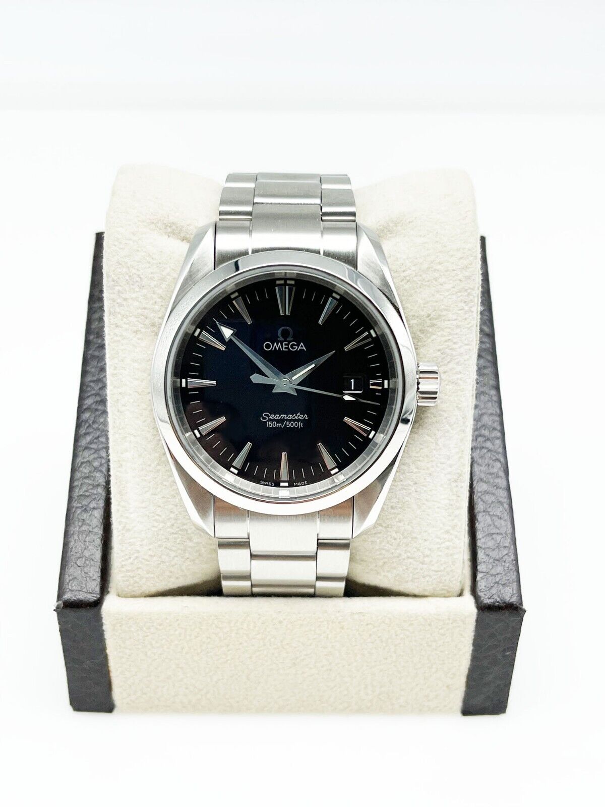 Omega Seamaster Aquaterra 2518.50.00 Black Dial Stainless Steel