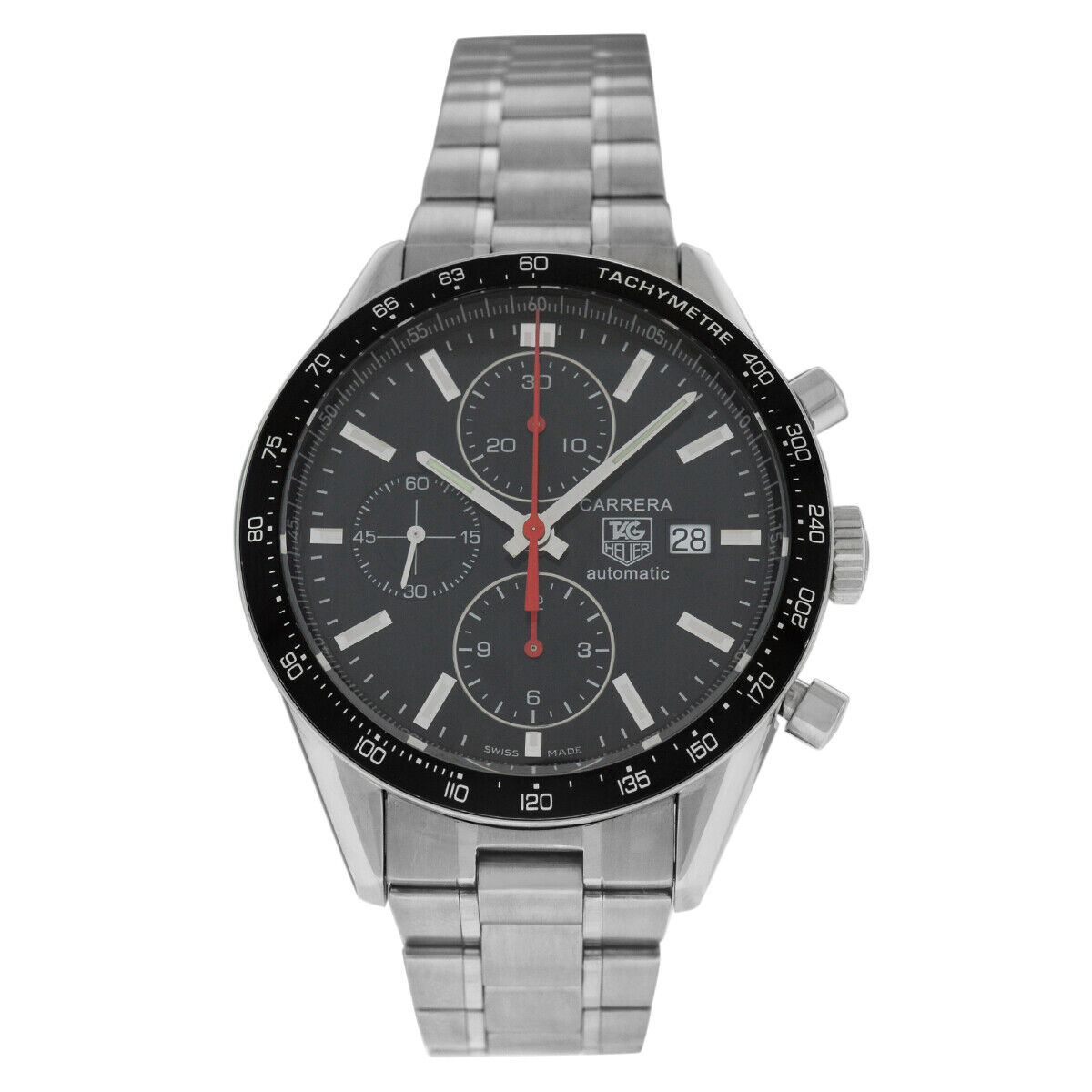 Tag Heuer Carrera  Chronograph Steel Men's Automatic 42MM Watch
