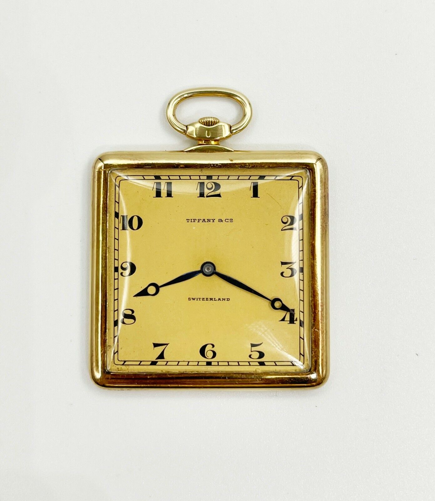 Tiffany  Co. Pocket Watch 18K Yellow Gold