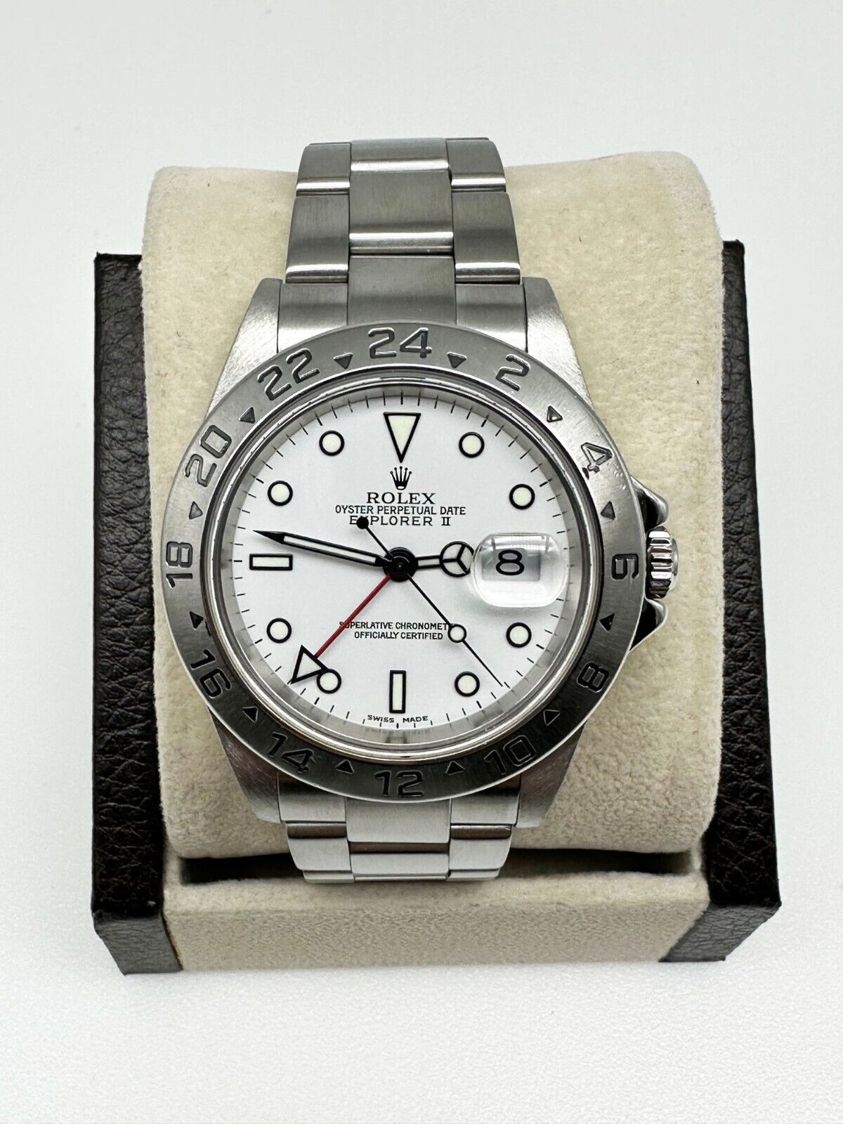 Rolex Explorer II White Dial Steel 40mm