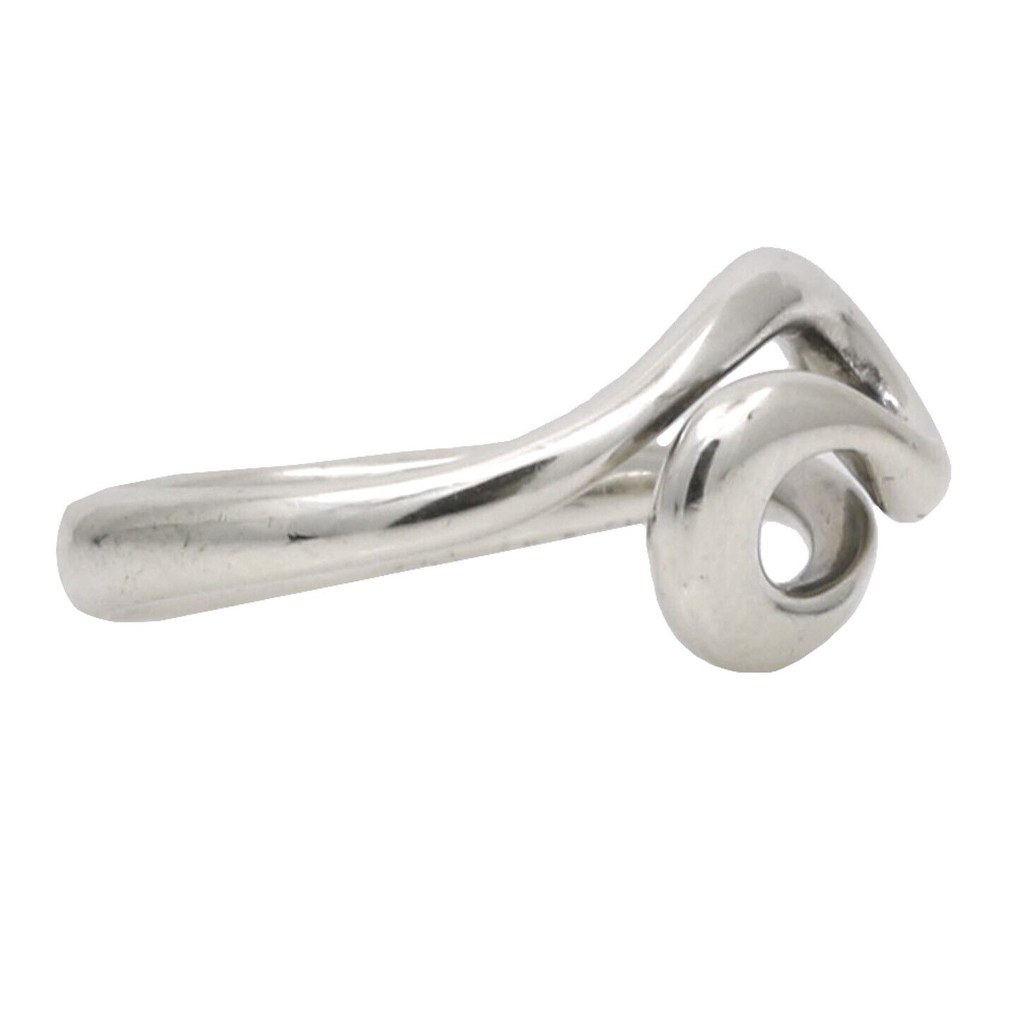 Vintage Tiffany & Co. Open Wave Ring In Sterling Silver | Tiffany