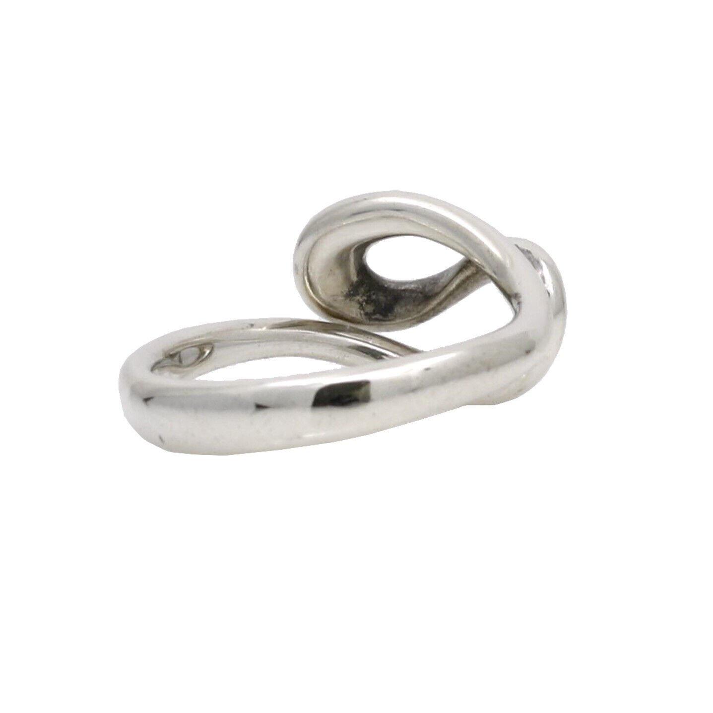 Vintage Tiffany & Co. Open Wave Ring In Sterling Silver | Tiffany
