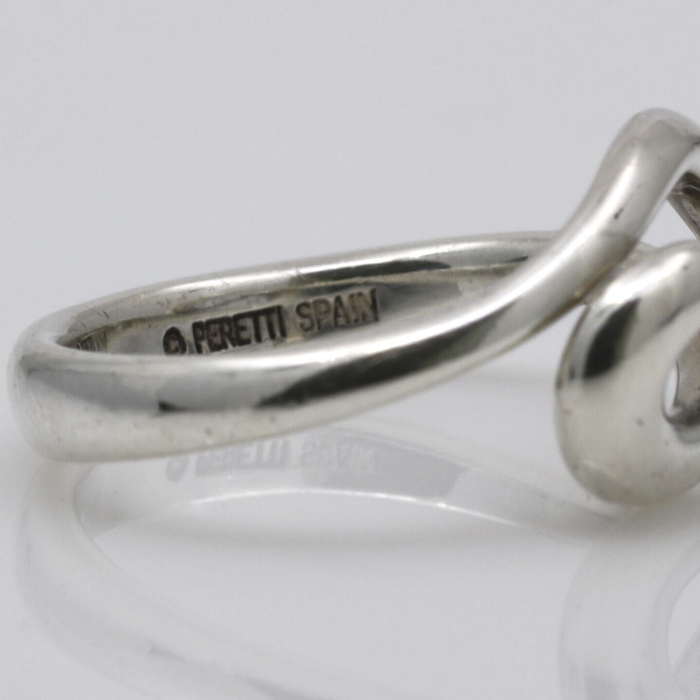 Vintage Tiffany & Co. Open Wave Ring In Sterling Silver | Tiffany 