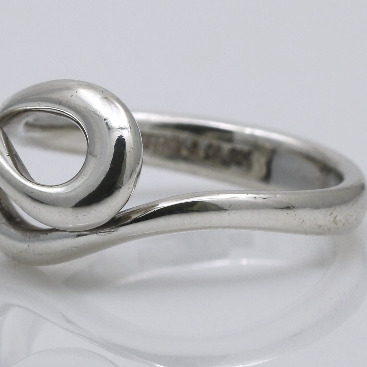 Vintage Tiffany & Co. Open Wave Ring In Sterling Silver | Tiffany