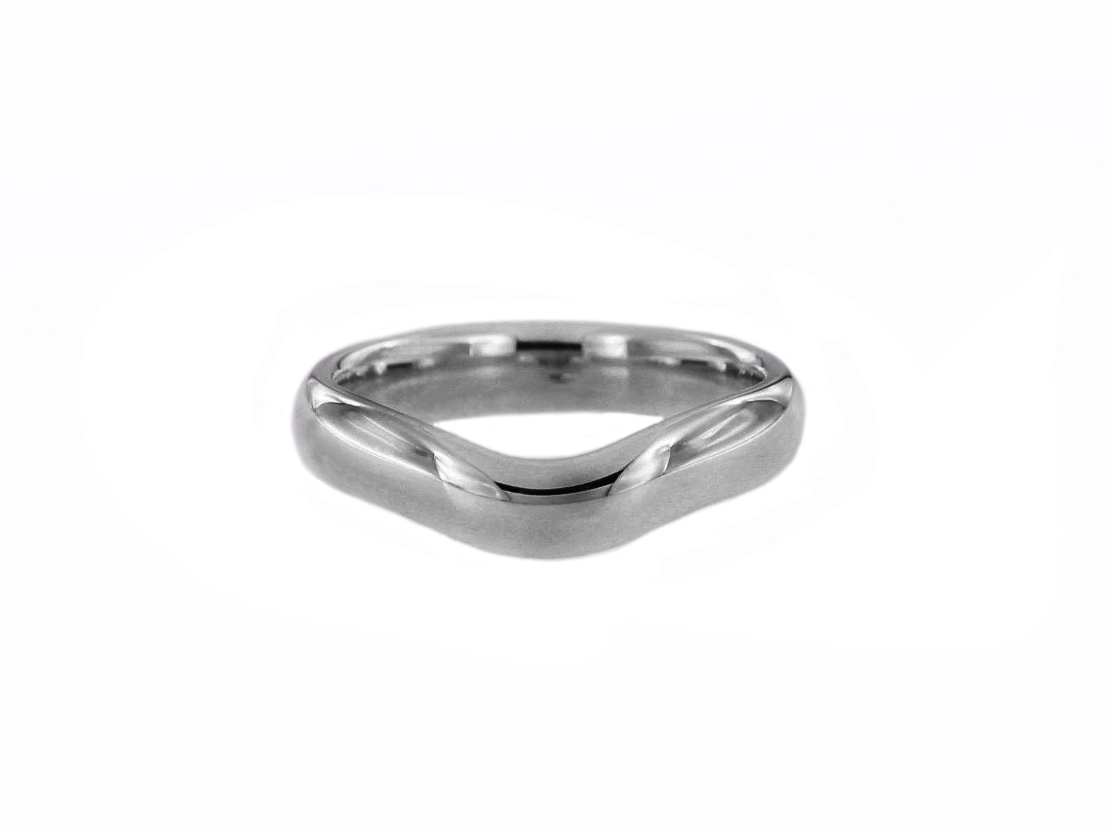 Tiffany & Co. Elsa Peretti Silver Curved Band Ring