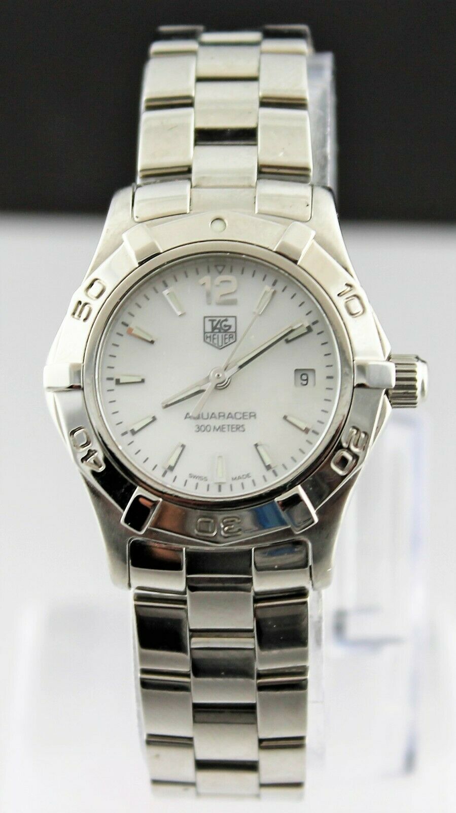 TAG HEUER LADIES AQUARACER WAF1414.BA0812 MOTHER OF PEARL QUARTZ