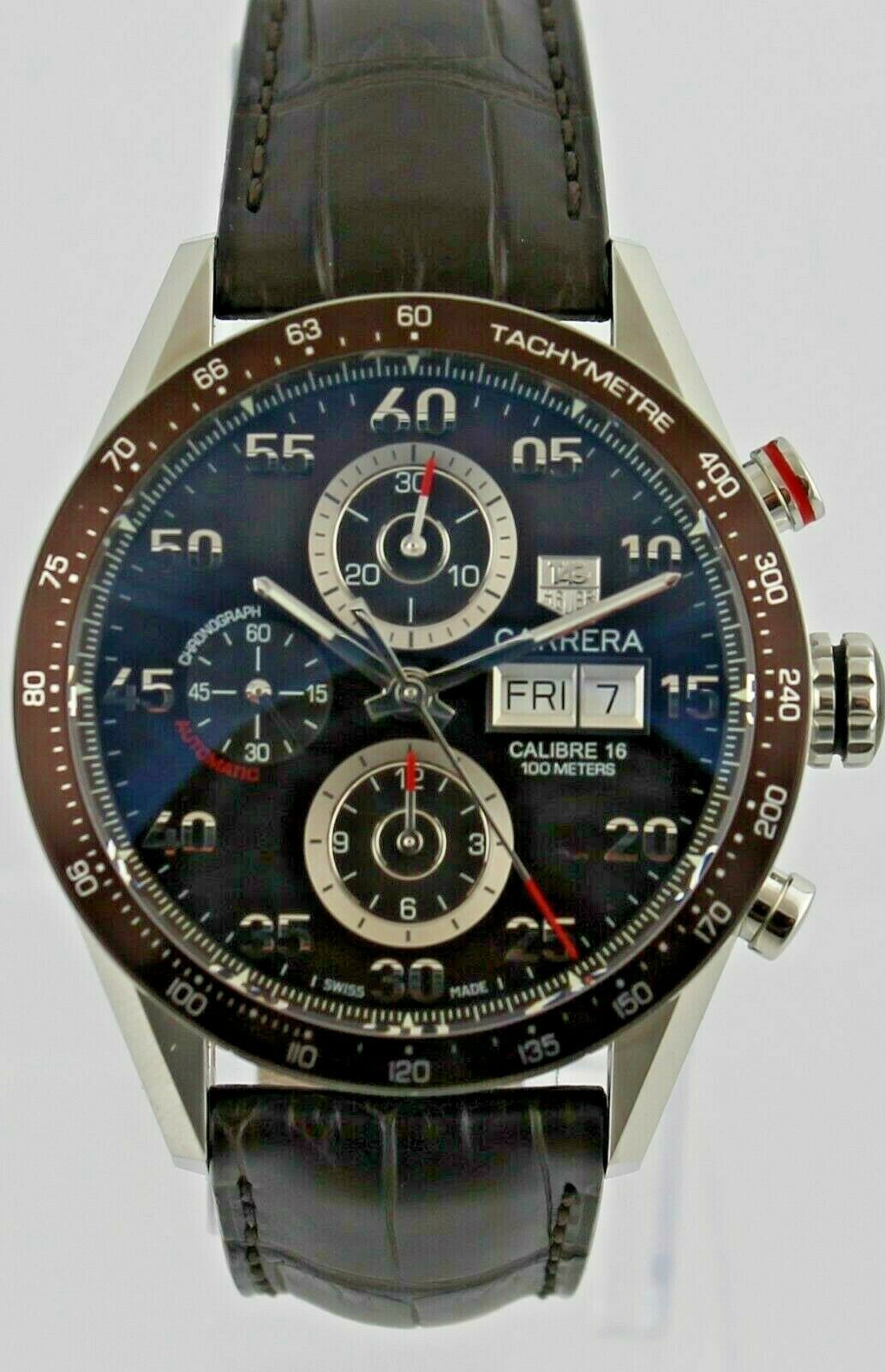 TAG HEUER CARRERA CV2A12.FC6236 DAY DATE AUTOMATIC CHRONOGRAPH