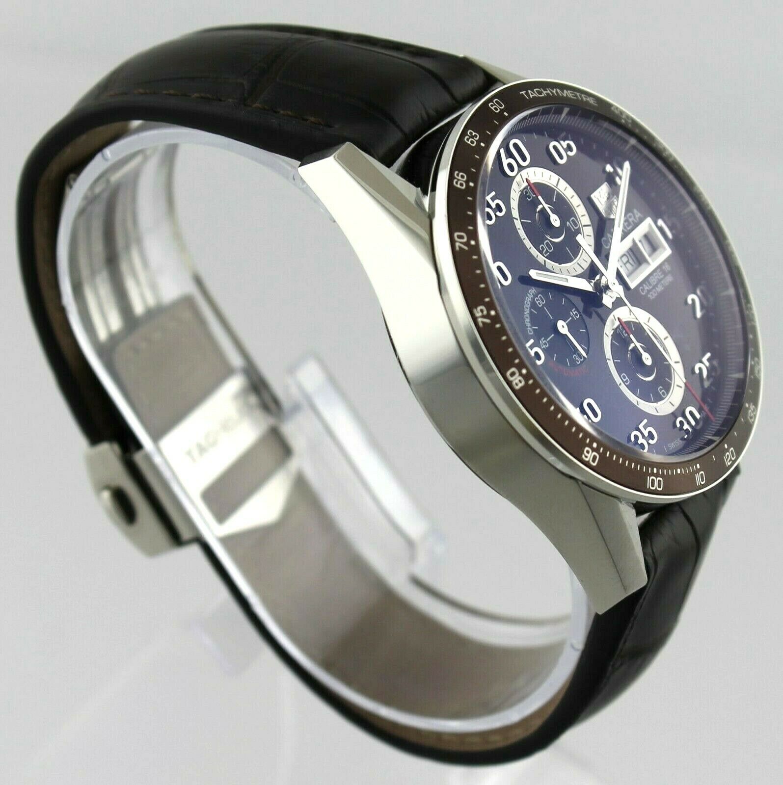 TAG HEUER CARRERA CV2A12.FC6236 DAY DATE AUTOMATIC CHRONOGRAPH
