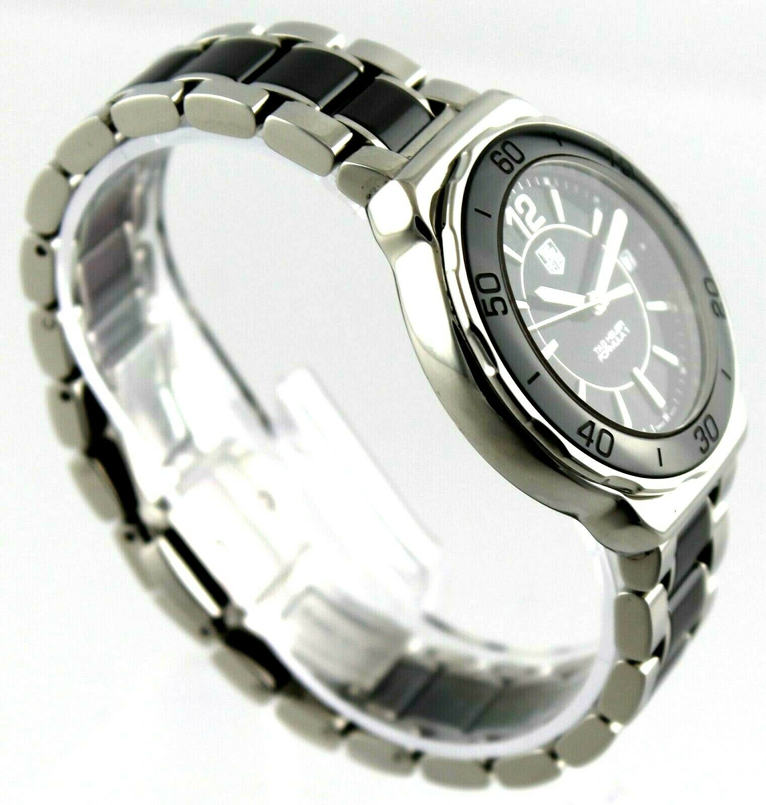 TAG HEUER FORMULA 1 WAH1210.BA0859 BLACK CERAMIC LADIES SWISS 