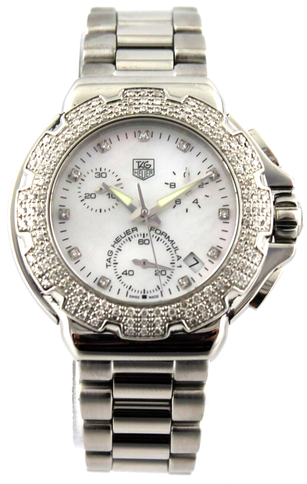 TAG HEUER FORMULA 1 CAC1310.BA0852 DIAMOND CHRONOGRAPH LADIES