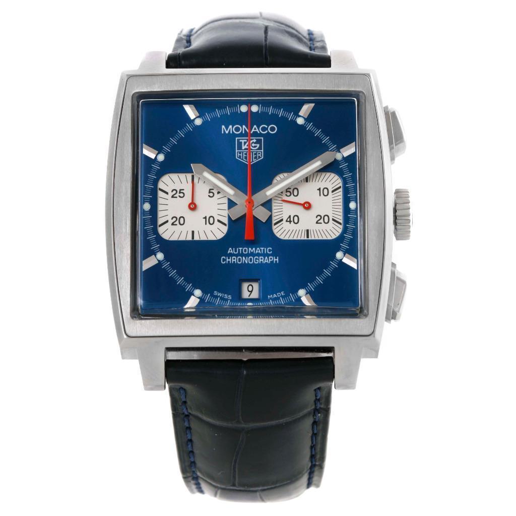Tag Heuer CW2113 Monaco Automatic Chronograph Mens Watch 