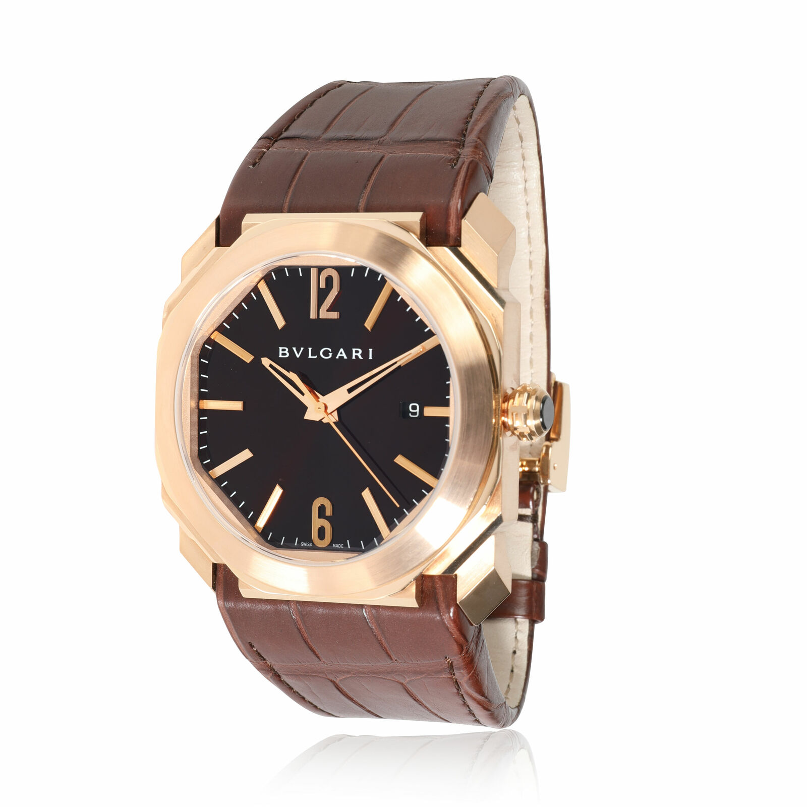Bulgari Bvlgari Octo 102250 BGO P 41 G Men's Watch in 18kt Rose Gold
