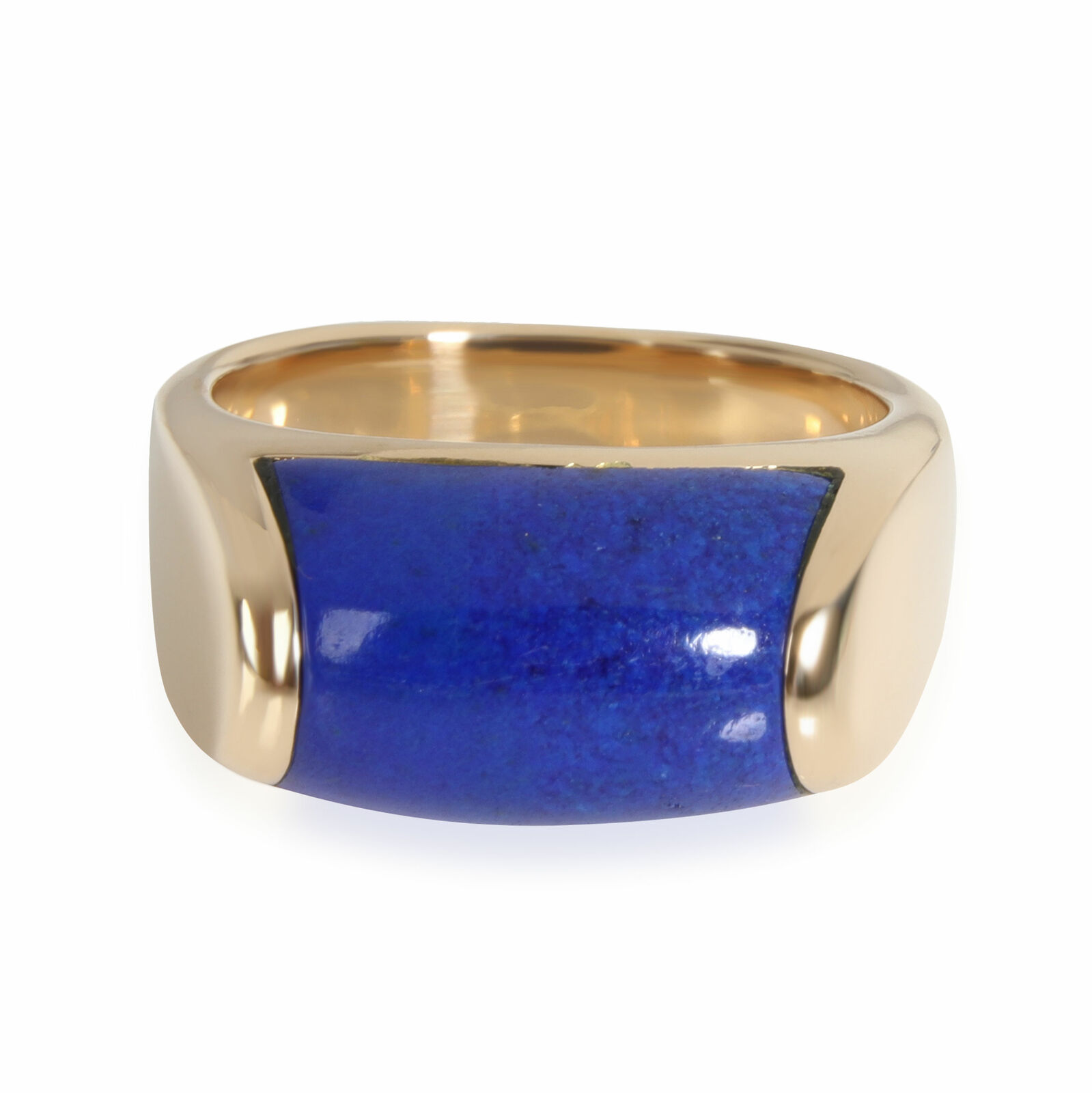 Bulgari Tronchetto Lapis Ring in 18K Yellow Gold