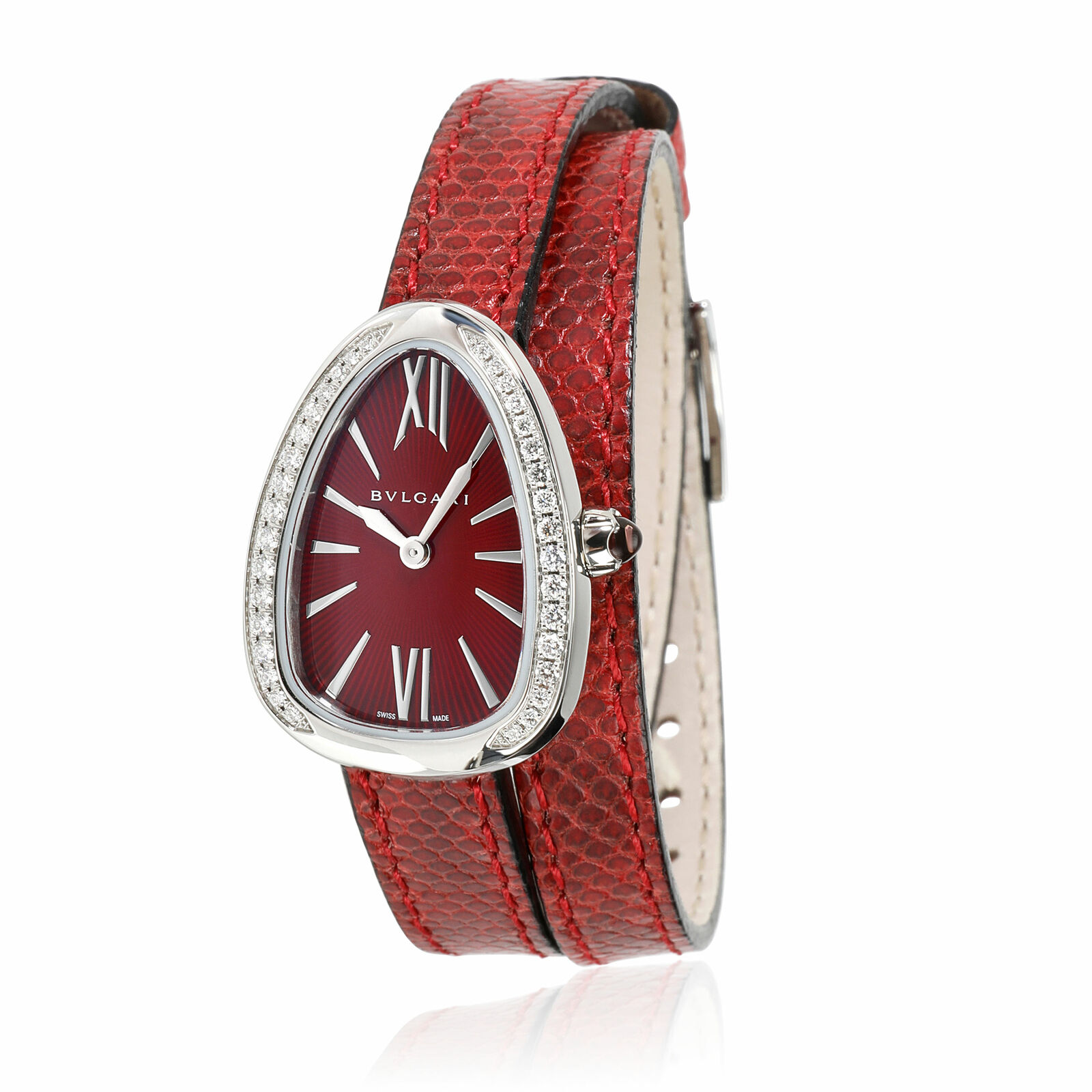 Bulgari Serpenti 112483 Women's Watch in  Stainless Steel