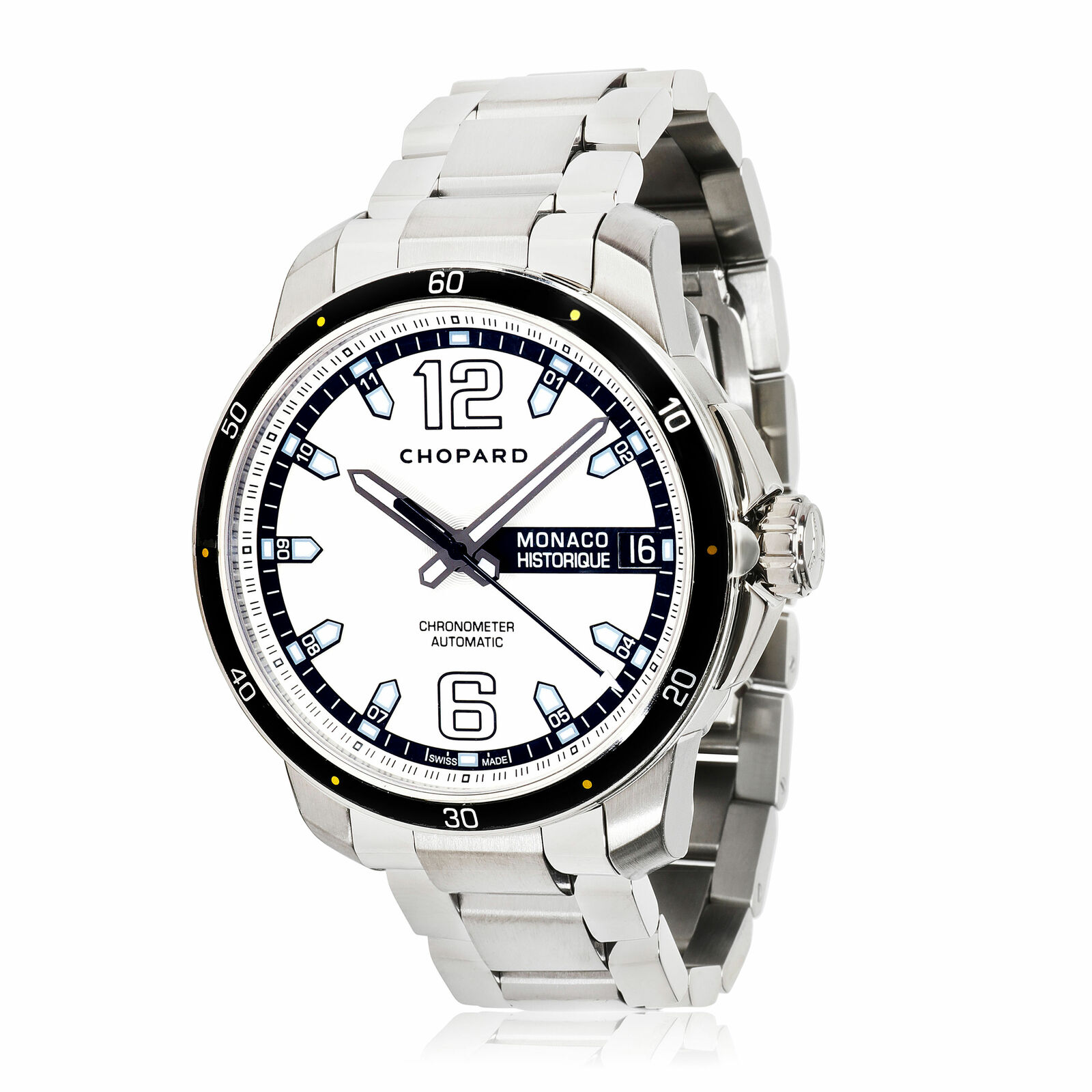 Chopard Monaco Historique 158568-3003 Men's Watch in  SS/Titanium