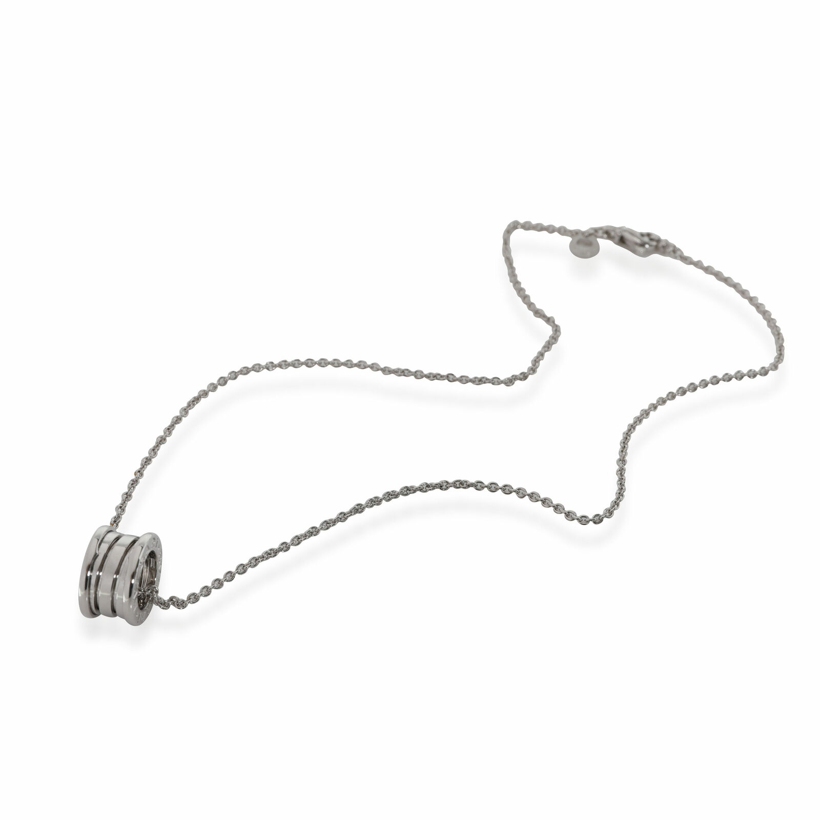 Bulgari B.Zero1 Fashion Necklace in 18k White Gold