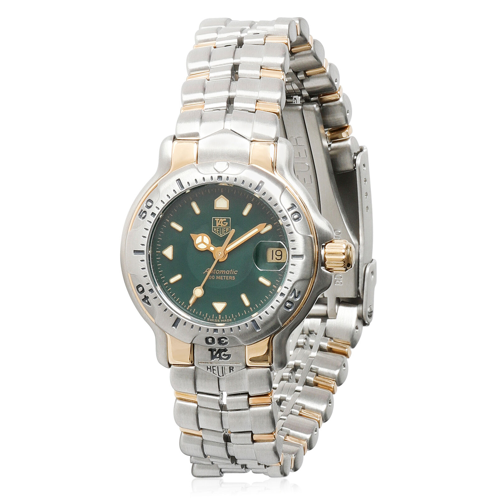 Tag Heuer 6000 Series WH2352 Women's Watch in 18kt Stainless Steel/Yellow Gold