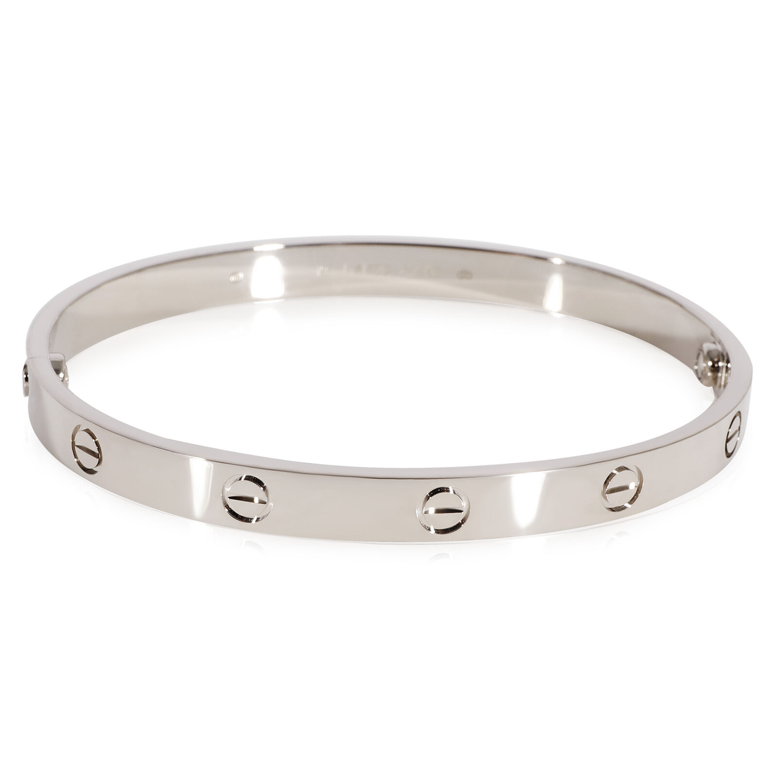 Cartier Love Bracelet in 18K White Gold