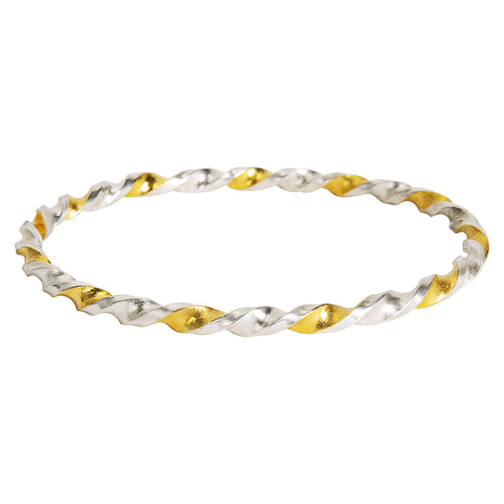 BRAND NEW Gurhan Midnight Bangle Bracelet in Sterling Silver MSRP