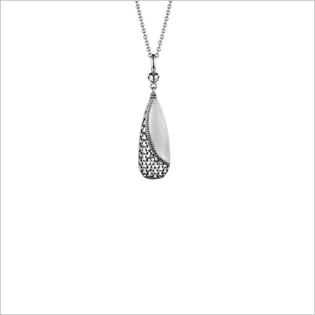 Di Modolo Stainless Steel Ricamo Necklace Pendant in Sterling Silver MSRP