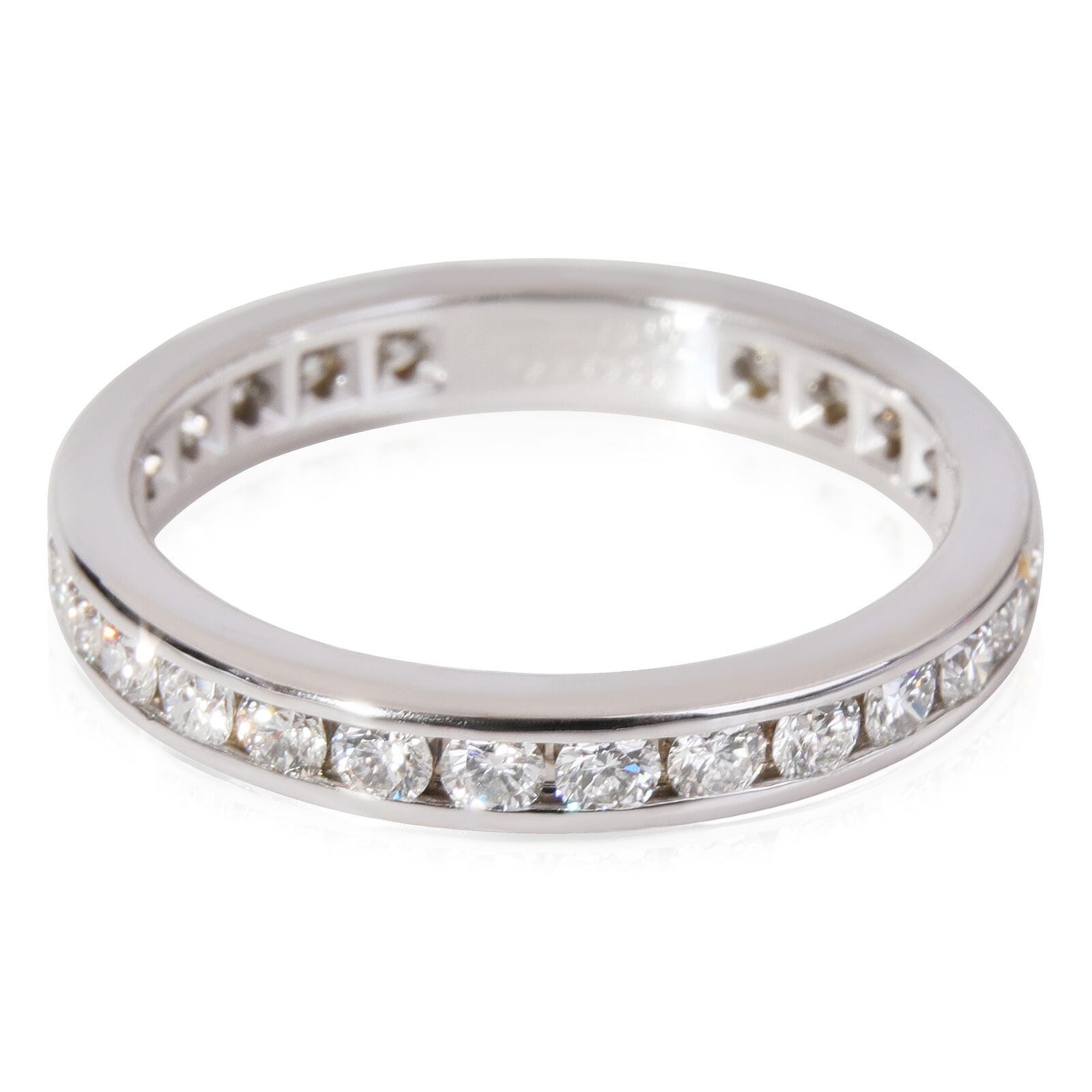 Tiffany  Co. Diamond Eternity Band in  Platinum