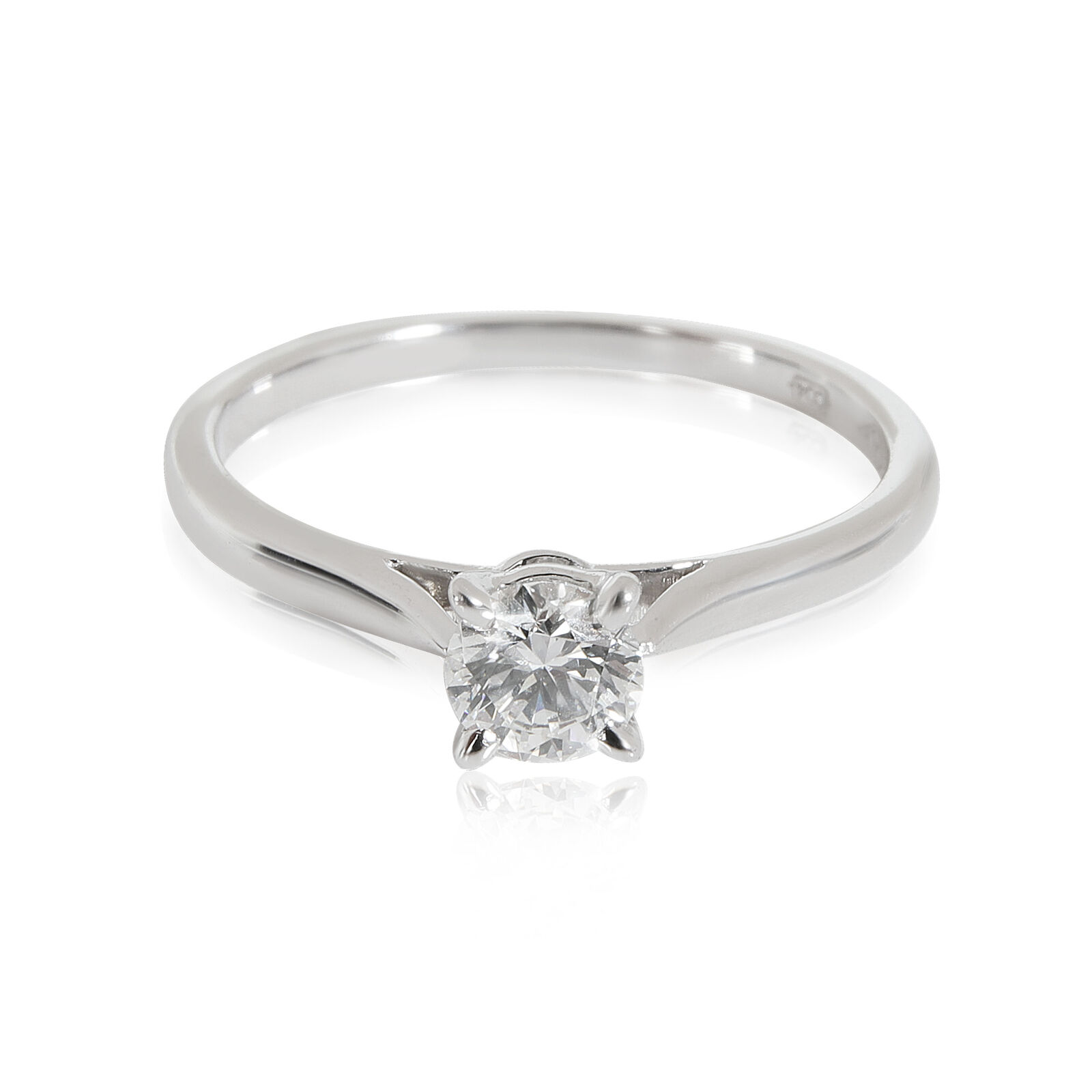 Cartier 1895 Diamond Engagement Ring in  Platinum